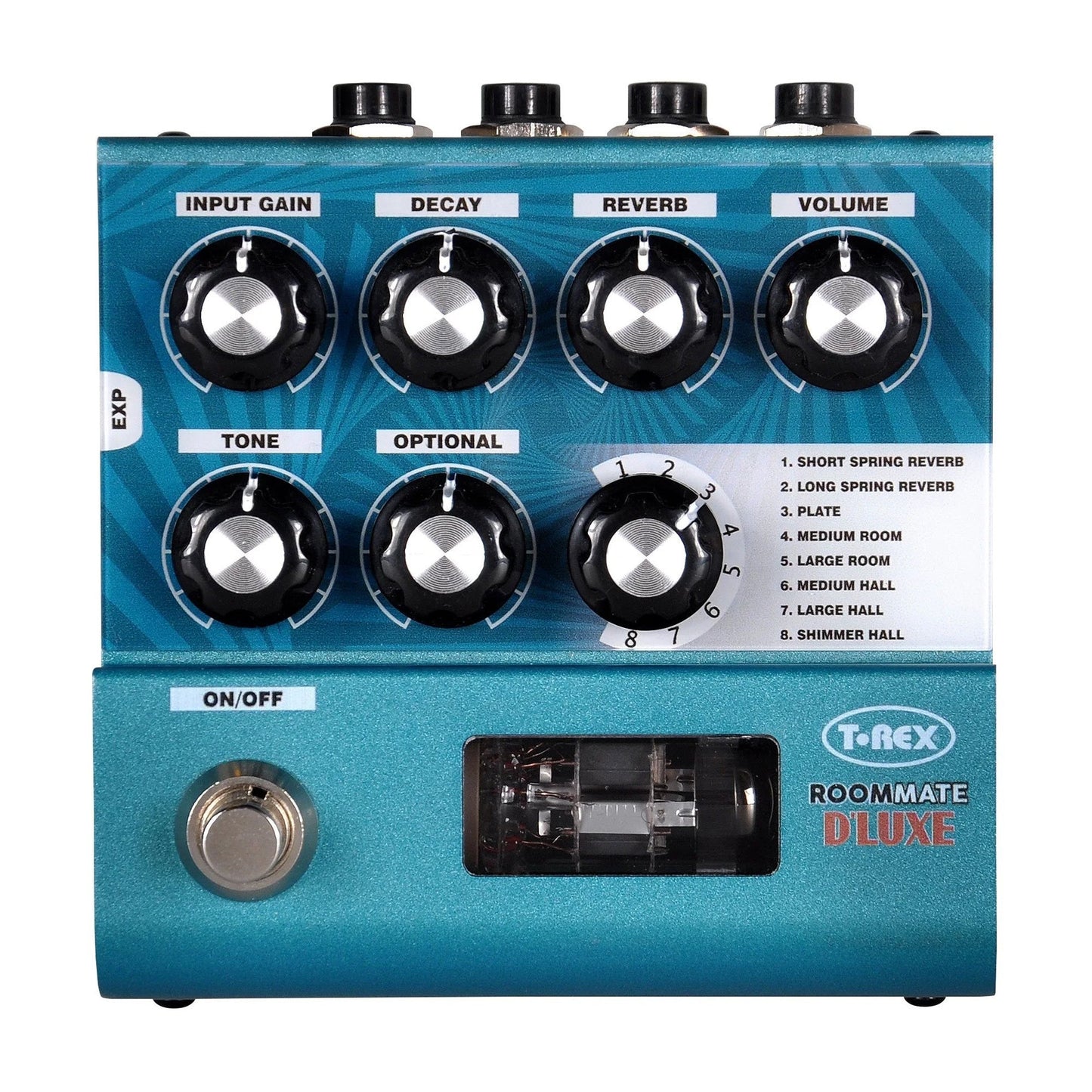 T-Rex RoomMate D’Luxe Tube-Driven Reverb Pedal