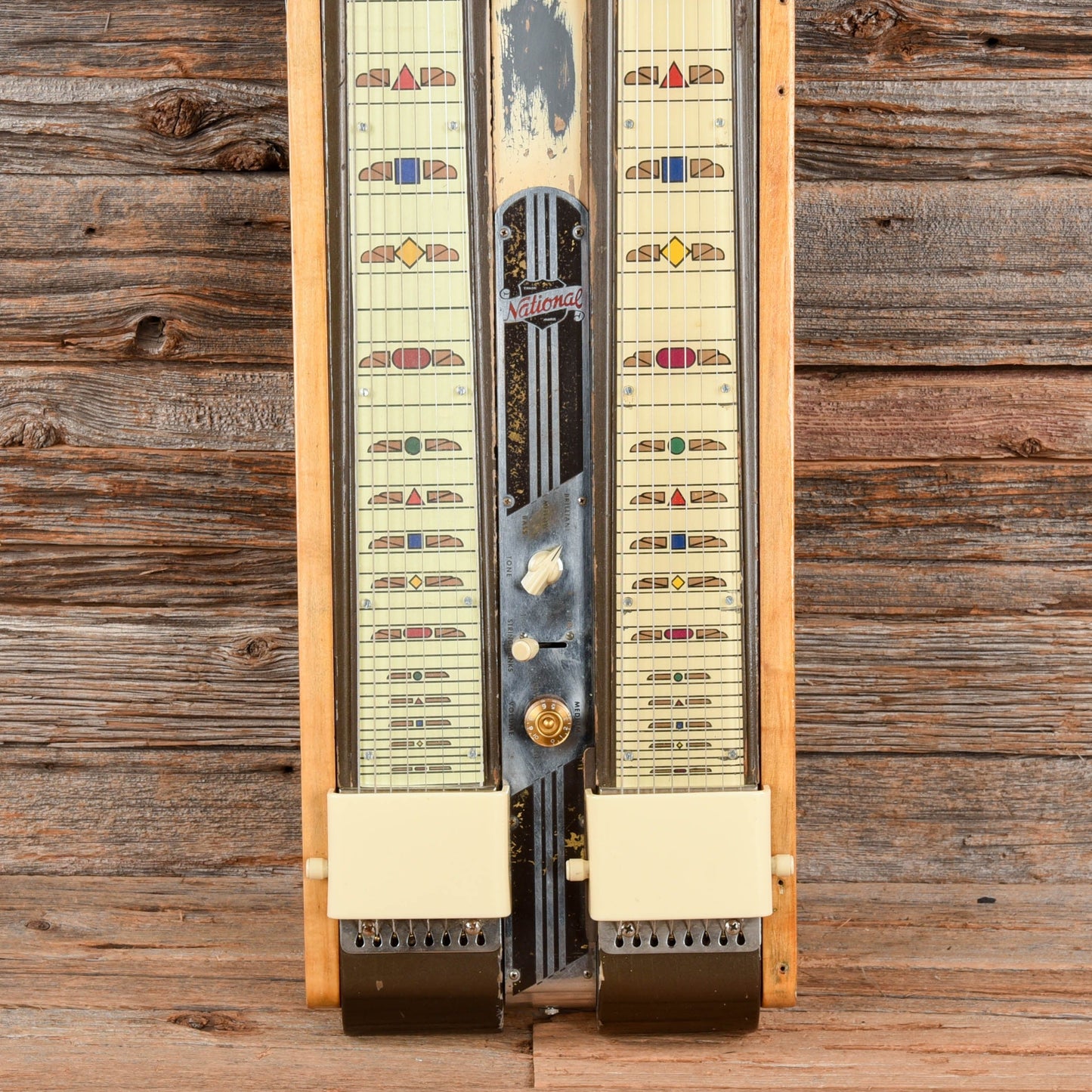 National Double Neck Lap Steel Grand Console Model 1050 1952