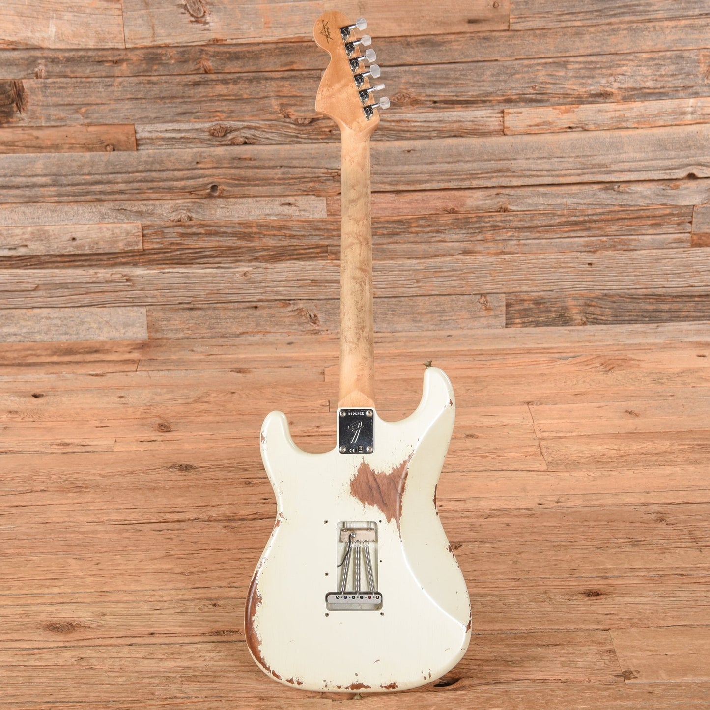 Fender Custom Shop '69 Stratocaster Heavy Relic Faded Frost White 2023