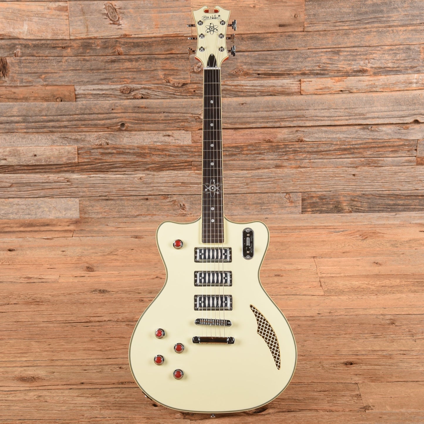 Eastwood Bill Nelson Astroluxe Cadet White LEFTY