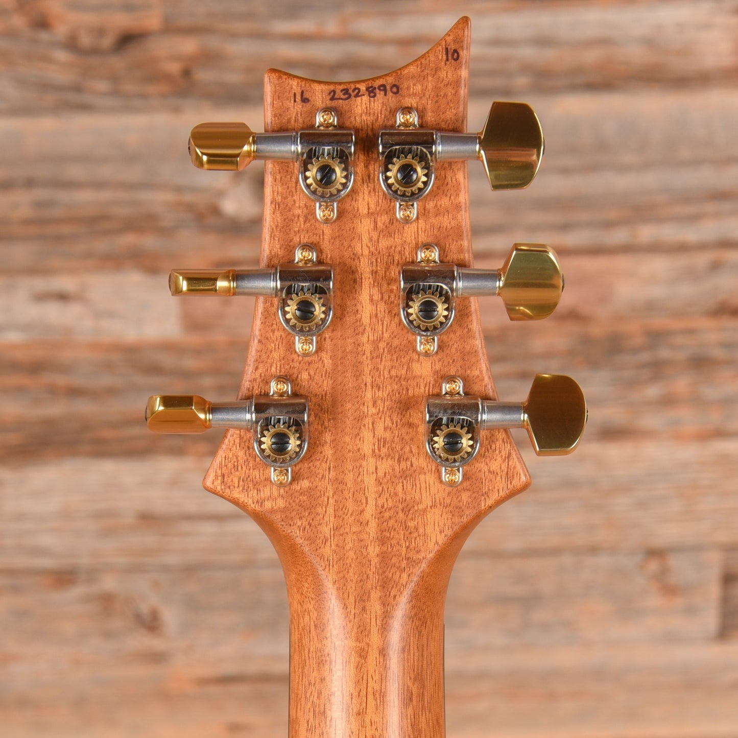 PRS Wood Library Custom 24 Fatback 10-Top Slate Blue Satin 2016