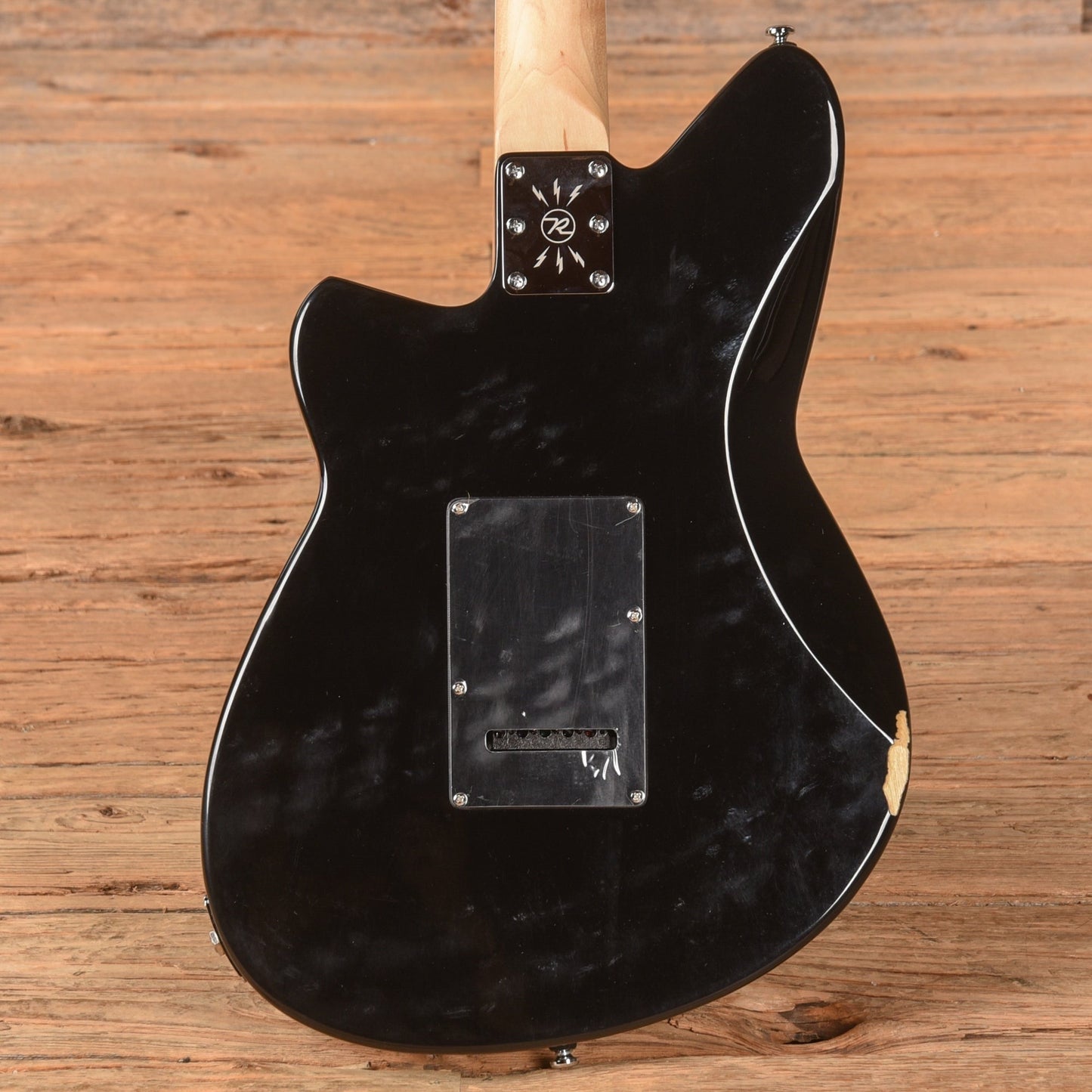 Reverend Ken's Special Midnight Black Electric Guitar