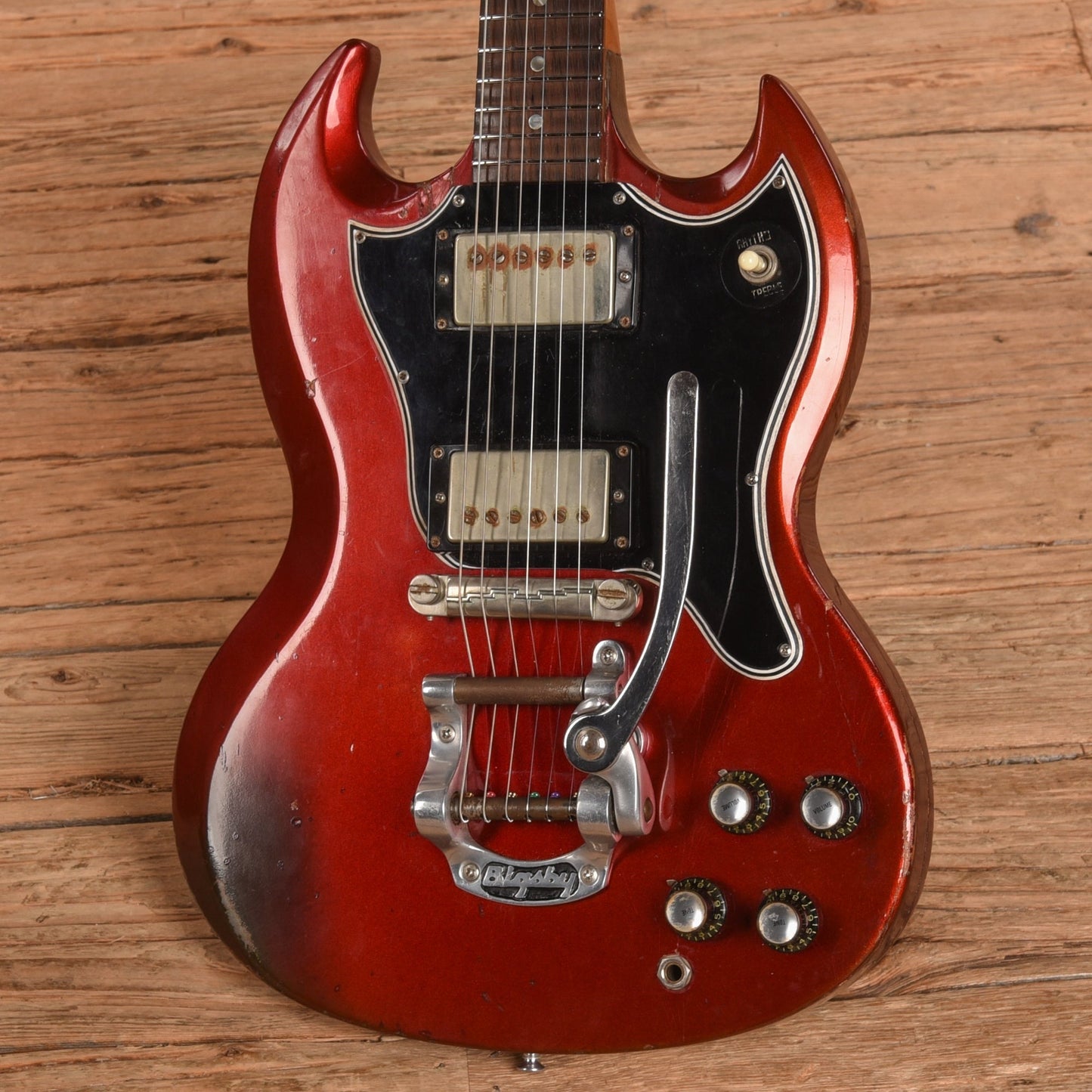 Gibson Melody Maker Sparkling Burgundy 1968
