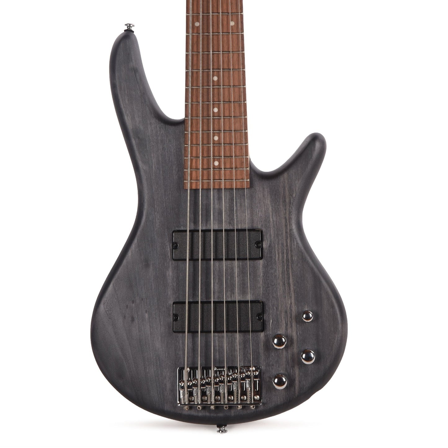 Ibanez GSR206TGF Gio SR 6-String Electric Bass Transparent Gray Flat