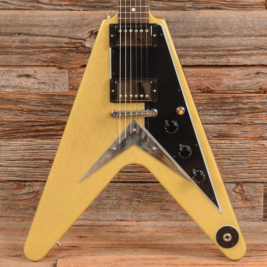 Gibson Flying V '59 Reissue TV Yelllow - Dave Amato of REO Speedwagon
