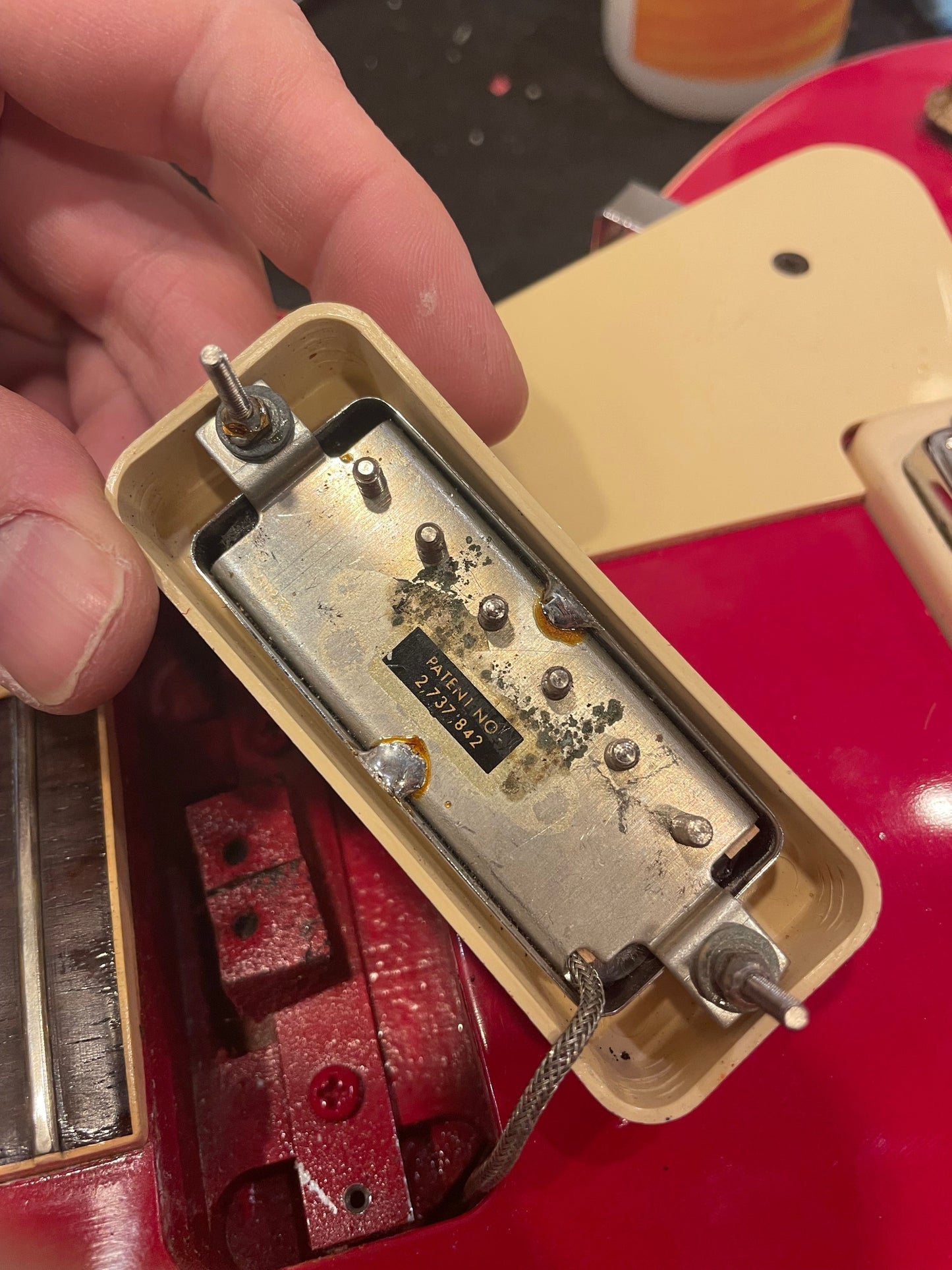 Gibson Les Paul Deluxe Red Refin 1975