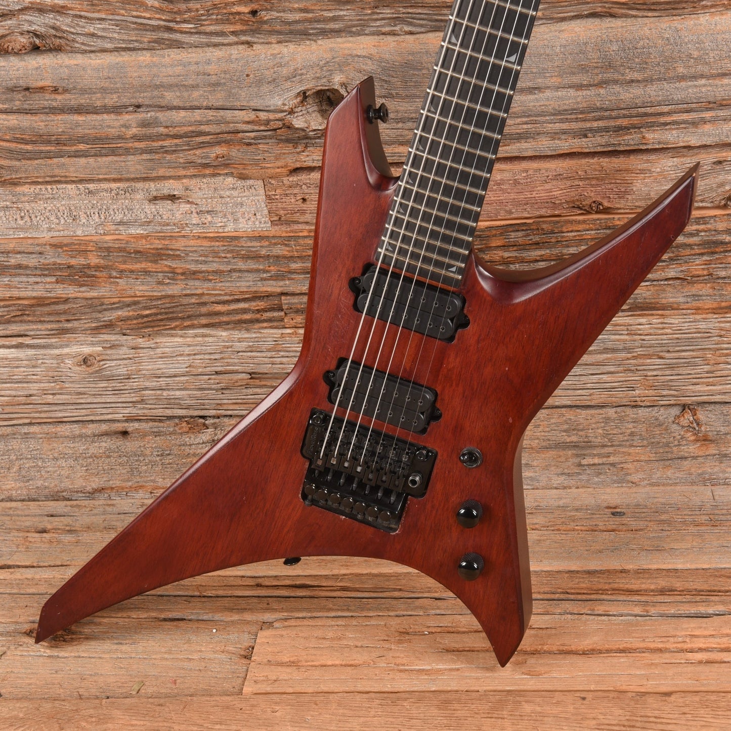 Jackson Dave Davidson Signature Warrior WR7 MAH Walnut Stain 2022