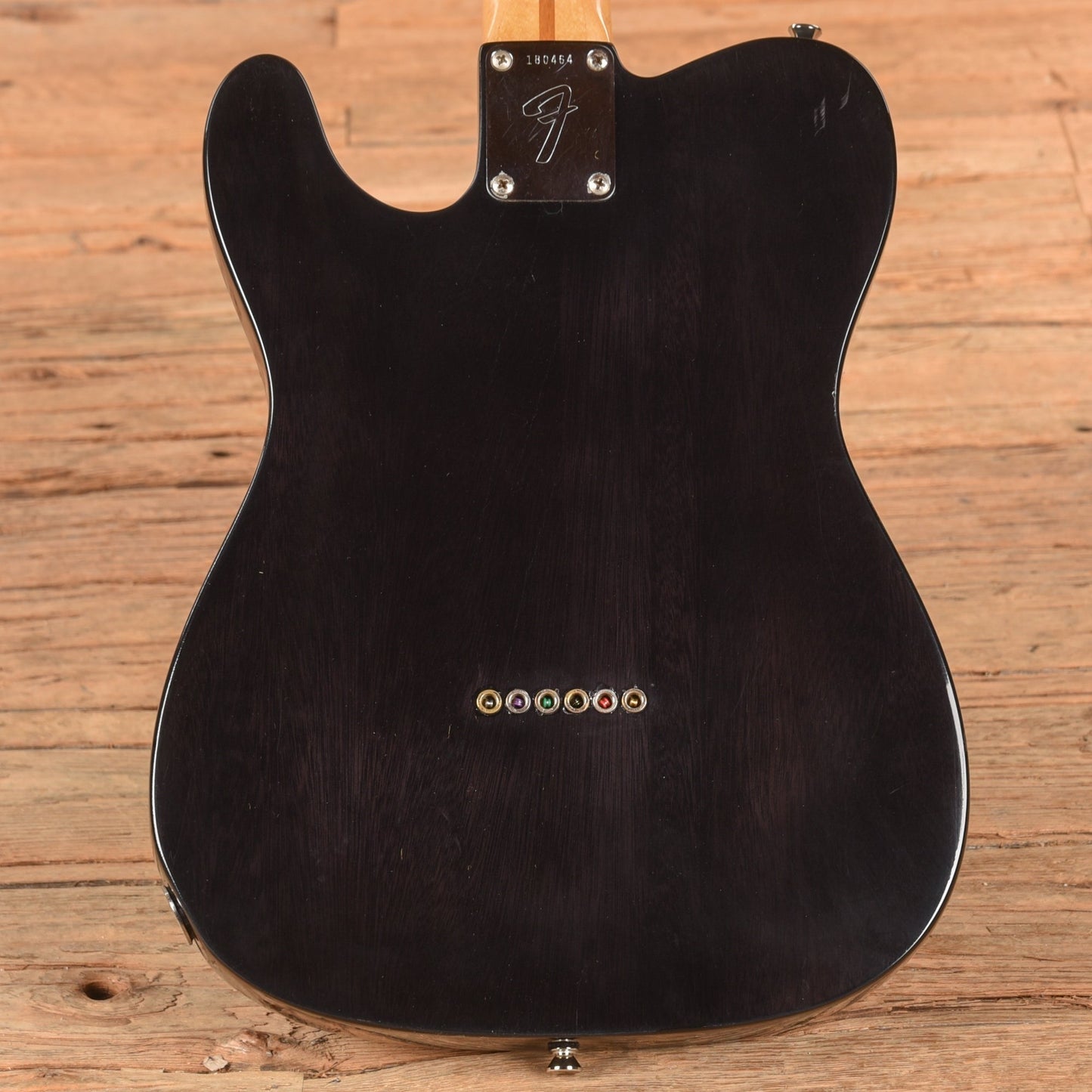 Fender Telecaster Thinline Transparent Black Refin 1972