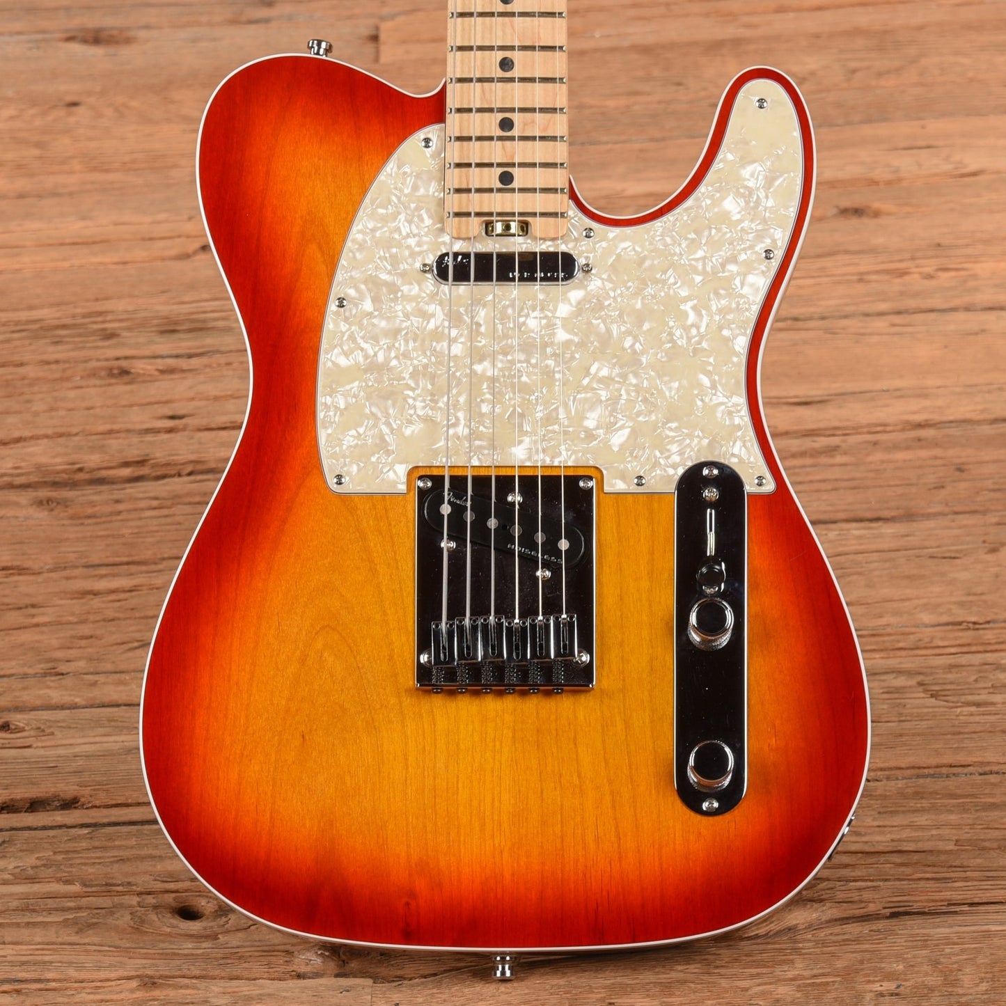 Fender American Elite Telecaster Aged Cherry Burst 2019