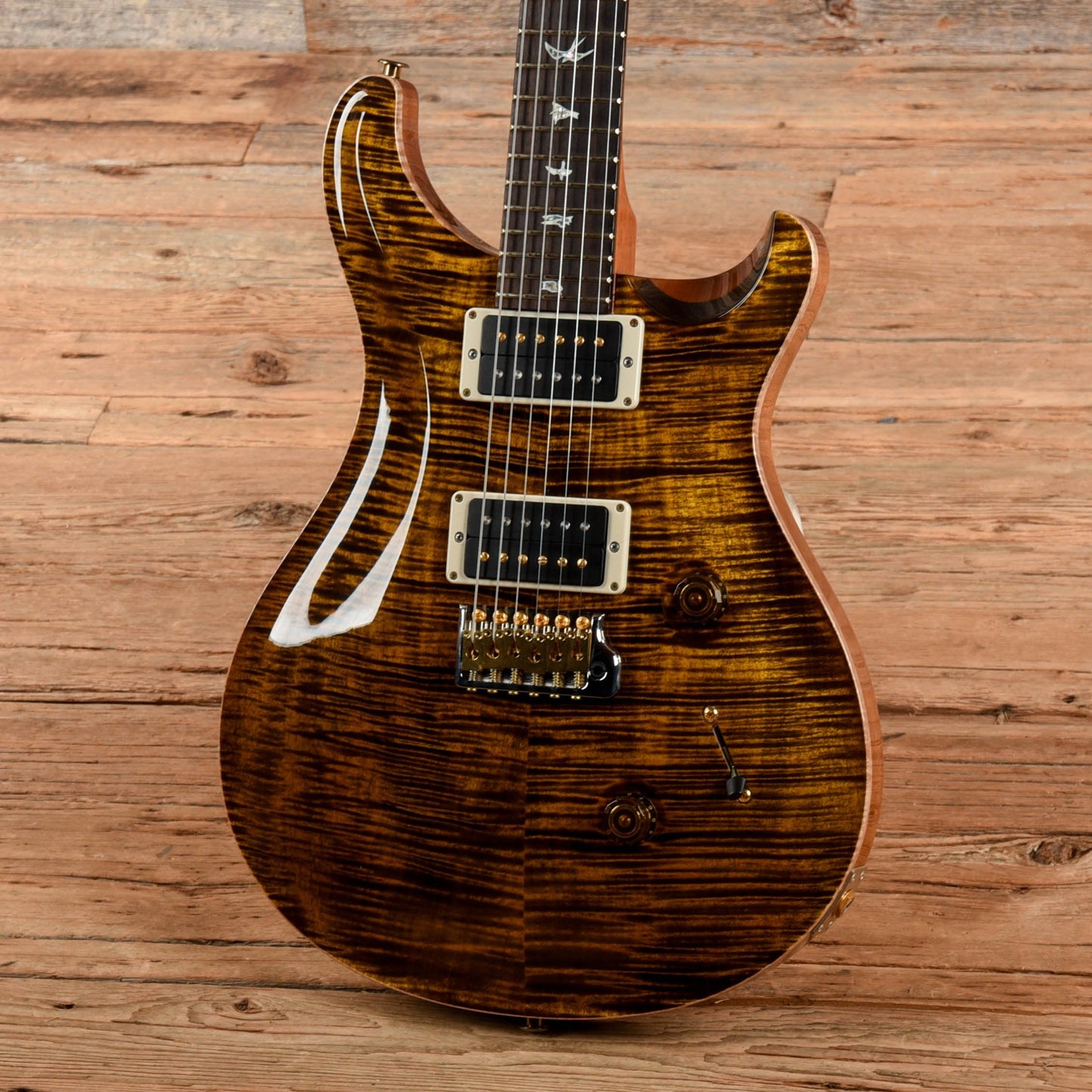 PRS Custom 24 10-Top Yellow Tiger 2023