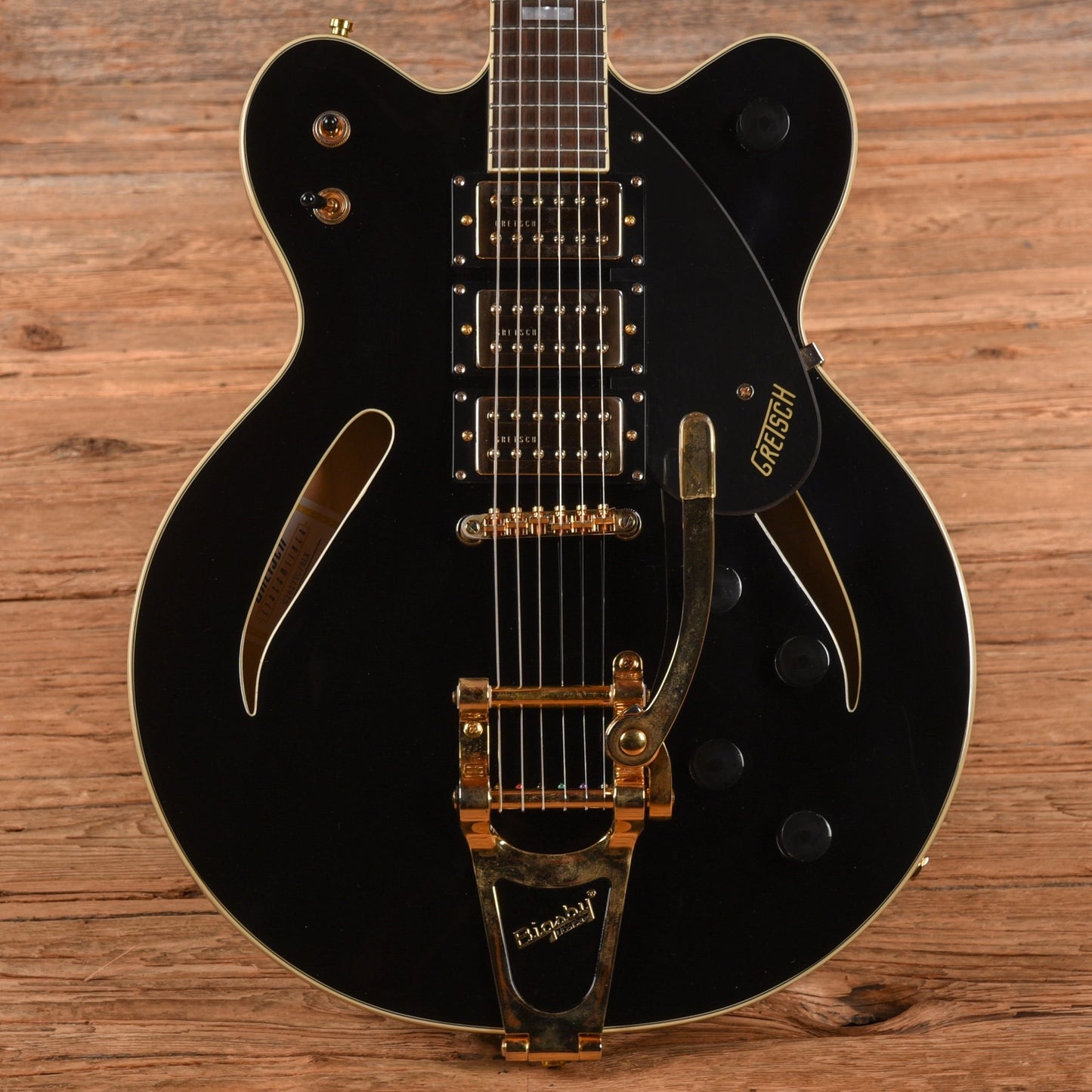Gretsch G2627TG Streamliner Center Block 3-Pickup Black 2023