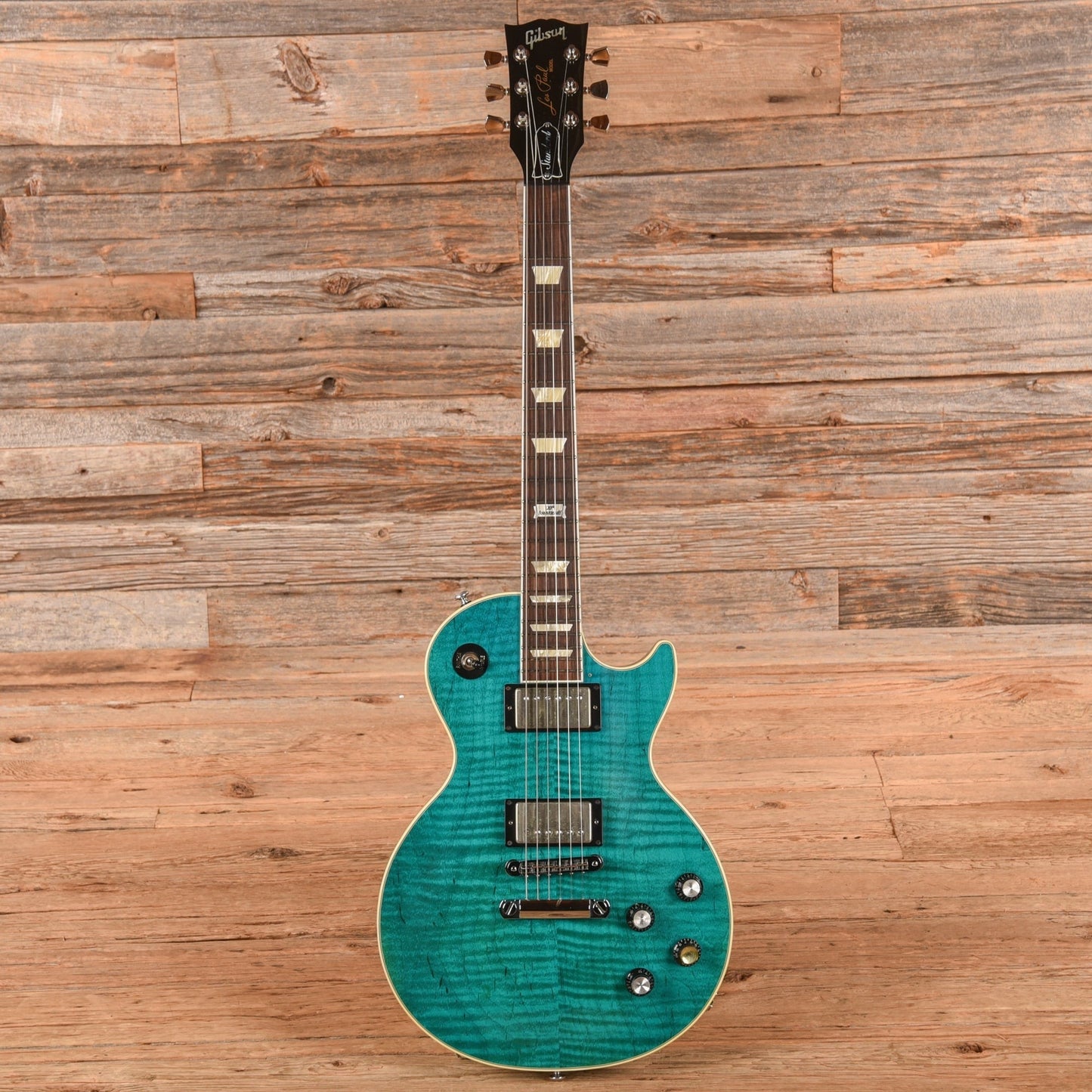 Gibson Les Paul Signature Caribbean Blue 2014