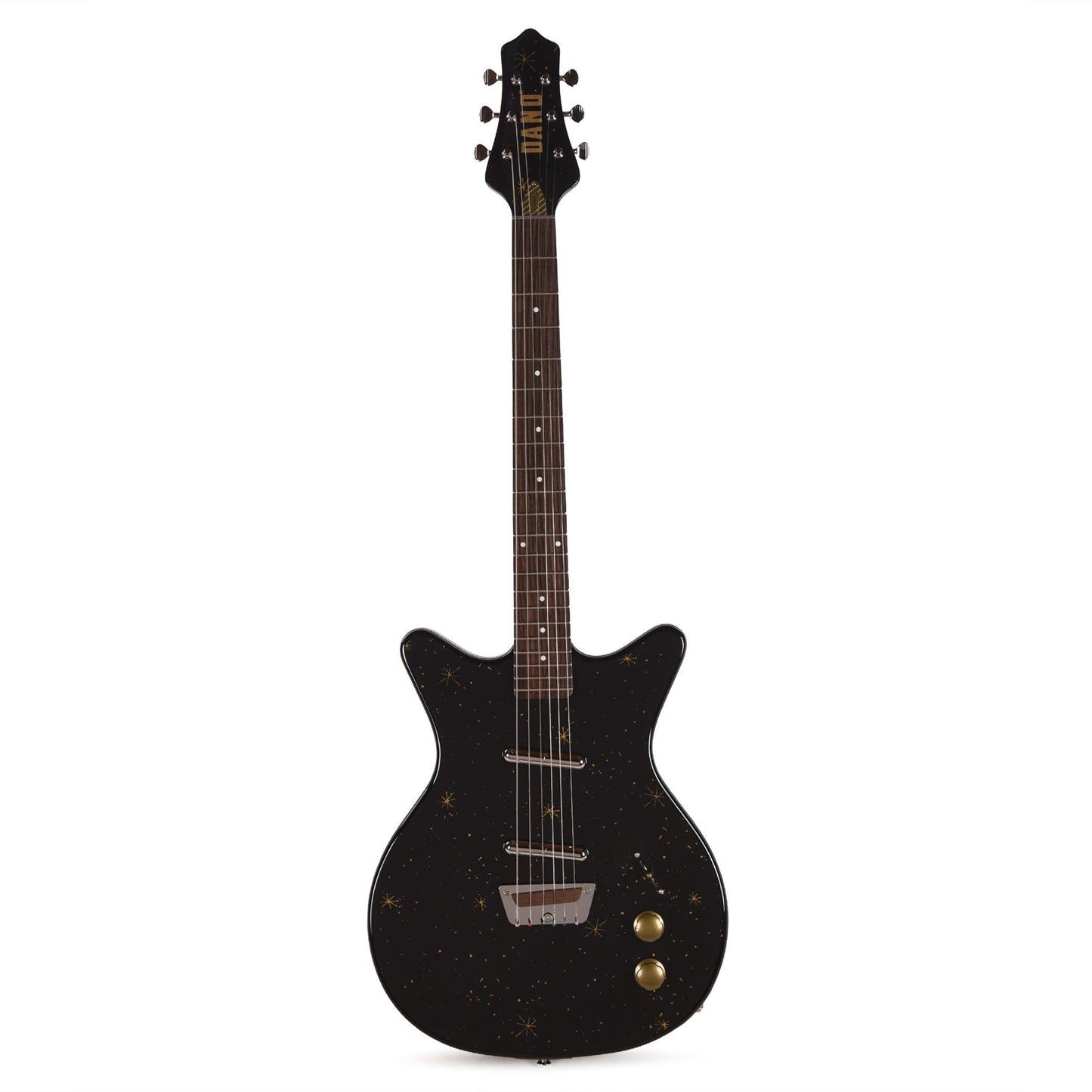 Danelectro Golden 1950's Electric Guitar Black