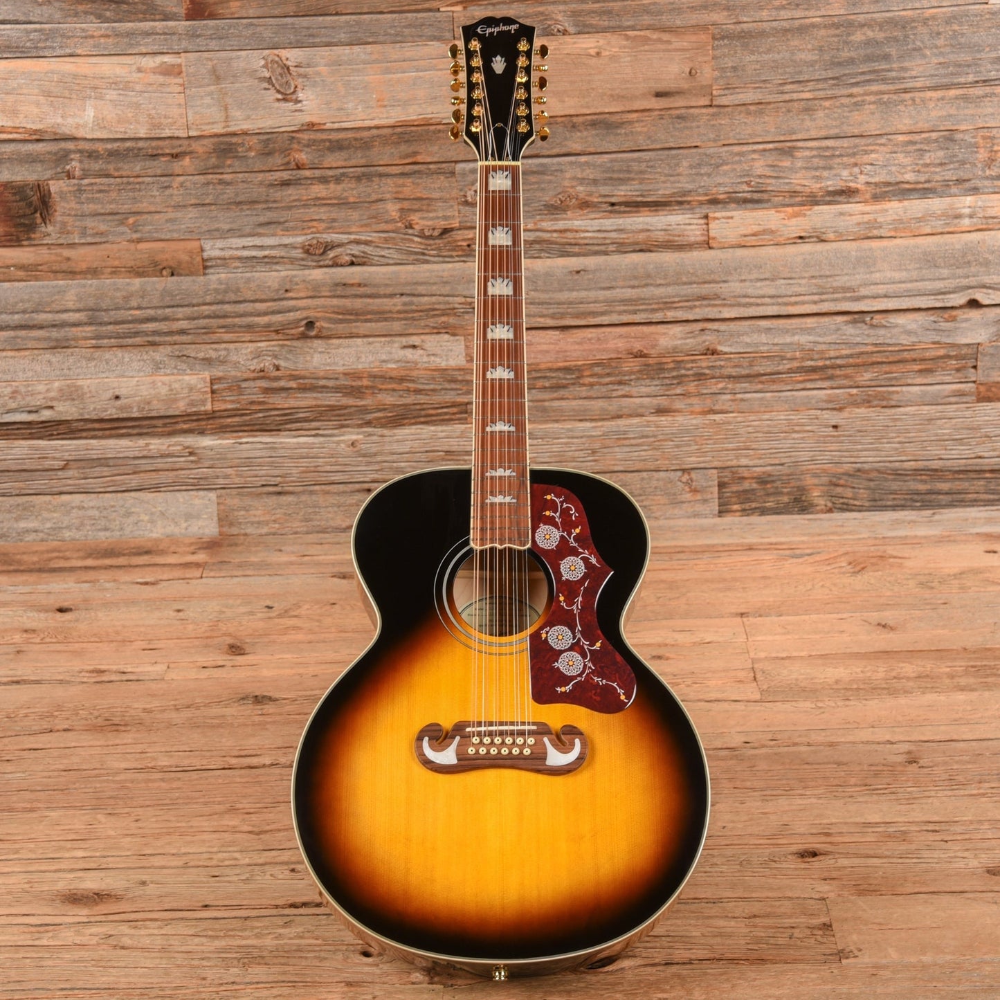 Epiphone J-200 12 String Sunburst - Dave Amato of REO Speedwagon