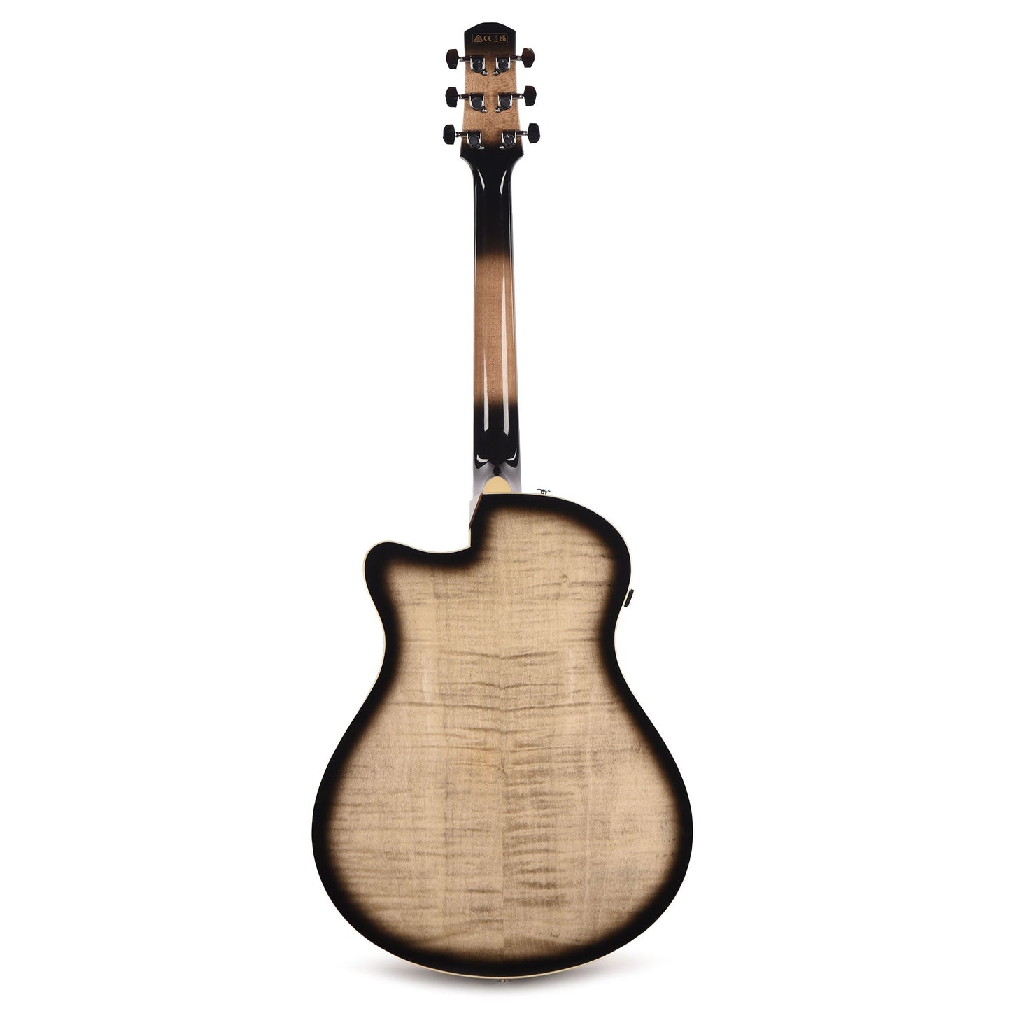 Ibanez AAM370M1CETPA Acoustic Electric Guitar Transparent Panda High Gloss Finish