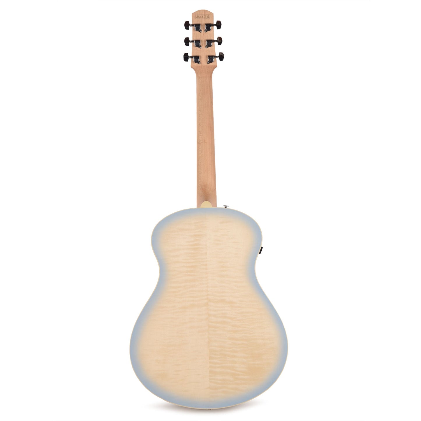 Ibanez AAM370M2EAIB Acoustic Electric Guitar Transparent Antique White Ice Blue Open Pore