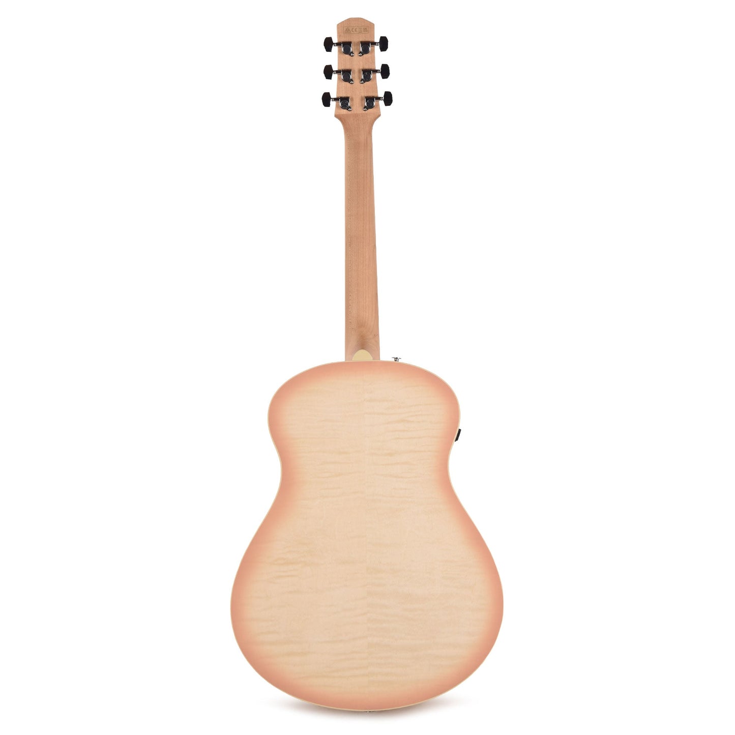 Ibanez AAM370M2EAPF Acoustic Electric Guitar Transparent Antique White Peach Fuzz Open Pore