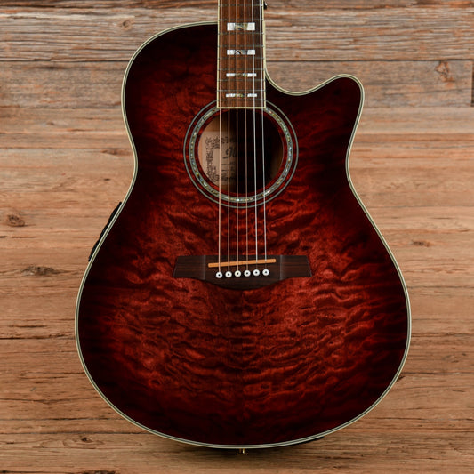 Ibanez AEF37E Acoustic Electric Red Burst