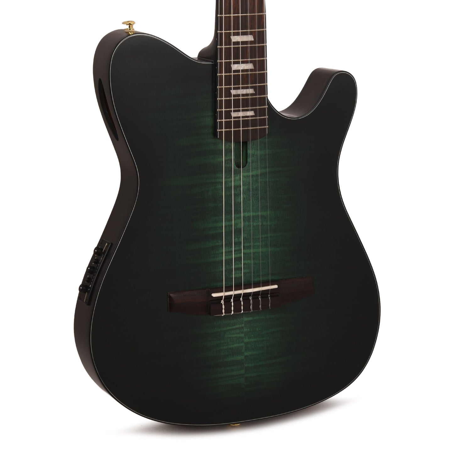 Ibanez FRH20FMNDGL Acoustic Electric Guitar Dark Emerald Burst Low Gloss