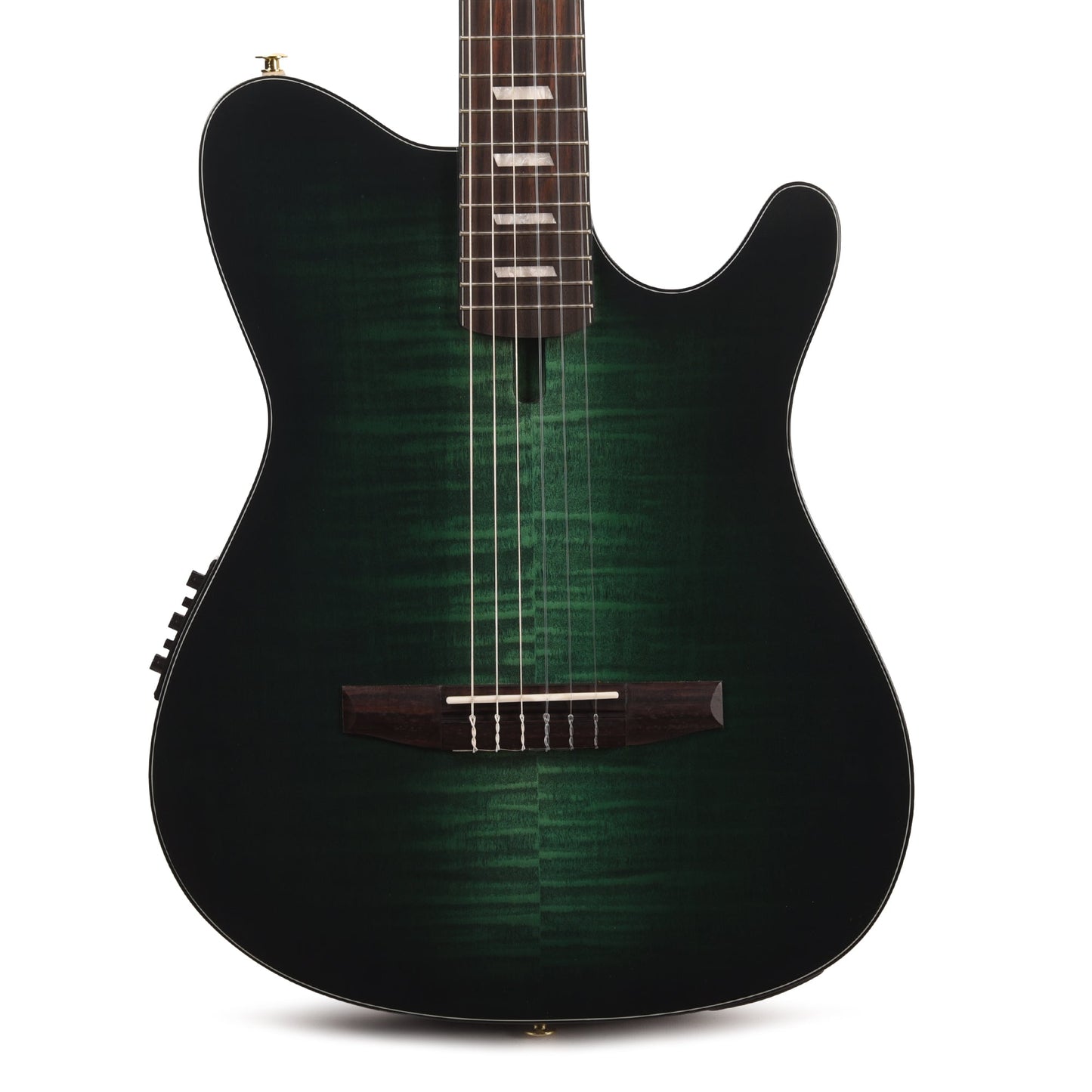 Ibanez FRH20FMNDGL Acoustic Electric Guitar Dark Emerald Burst Low Gloss