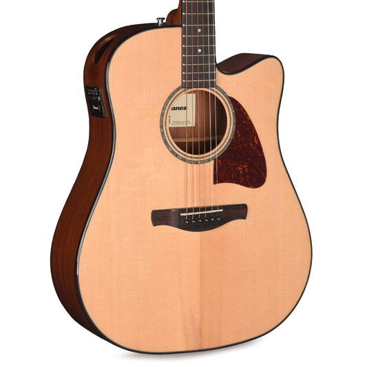 Ibanez AAD51CENT Grand Dreadnought Acoustic-Electric Guitar Natural High Gloss