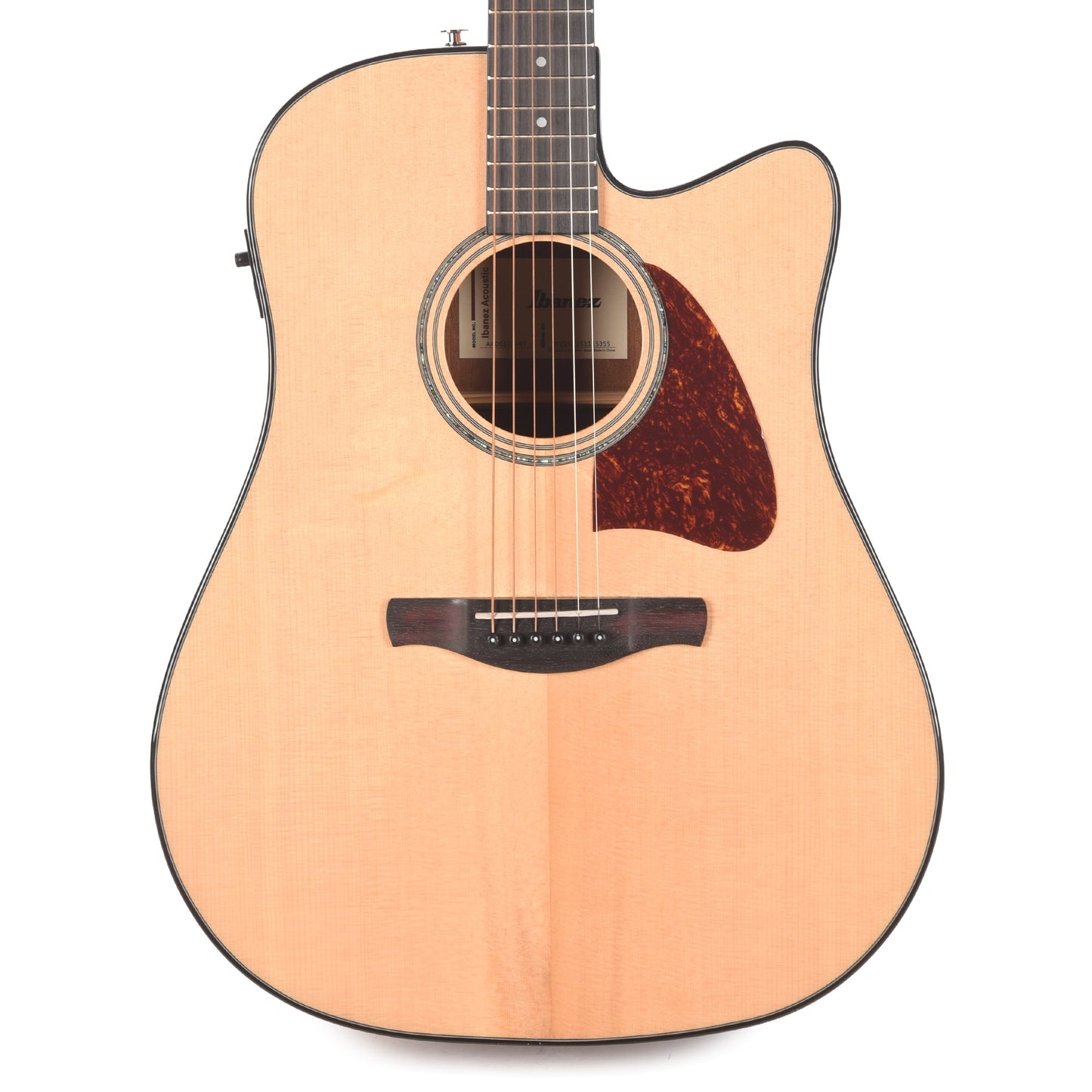 Ibanez AAD51CENT Grand Dreadnought Acoustic-Electric Guitar Natural High Gloss