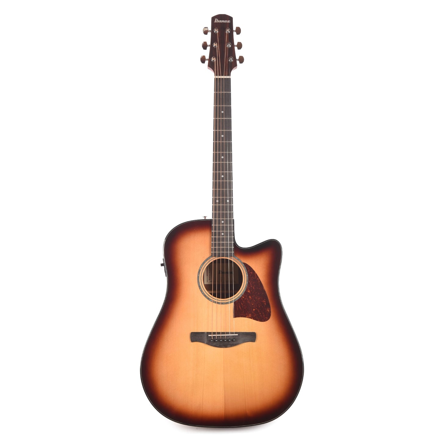 Ibanez AAD51CESB Grand Dreadnought Acoustic-Electric Guitar Sunburst High Gloss
