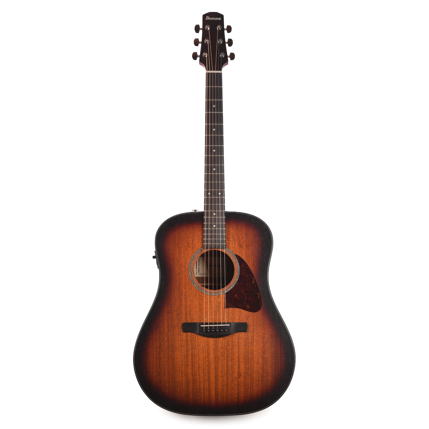 Ibanez AAD54EOMH Grand Dreadnought Acoustic-Electric Guitar Open Pore Mahogany Sunburst