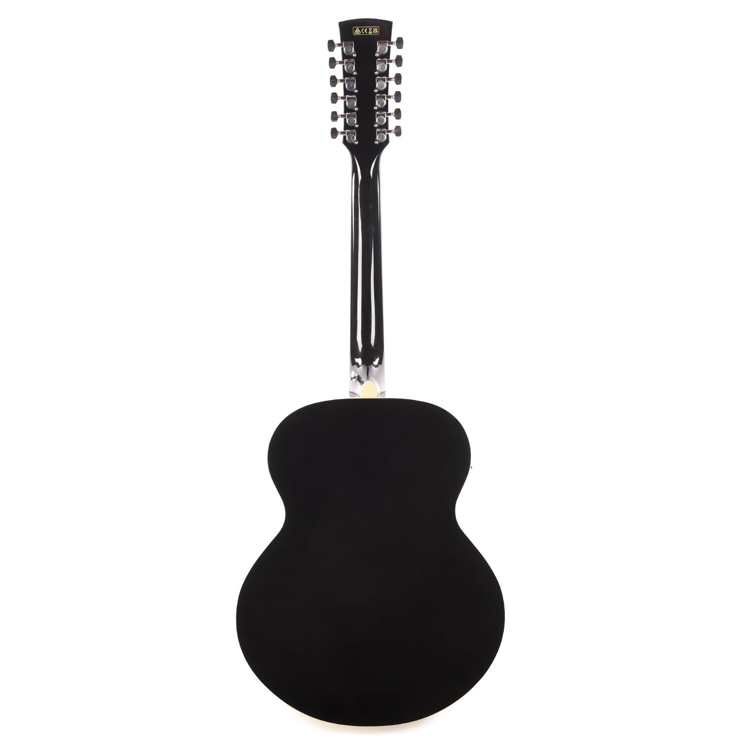 Ibanez AJ7012M1EBK Jumbo 12-String Acoustic-Electric Guitar Black High Gloss