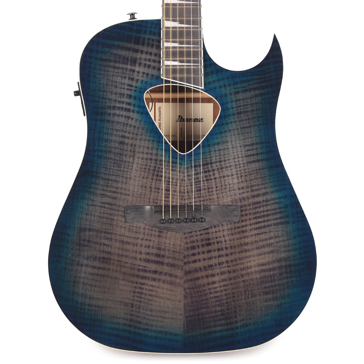 Ibanez ALT50FABDB Altstar Acoustic-Electric Guitar Blue Doom Burst High Gloss