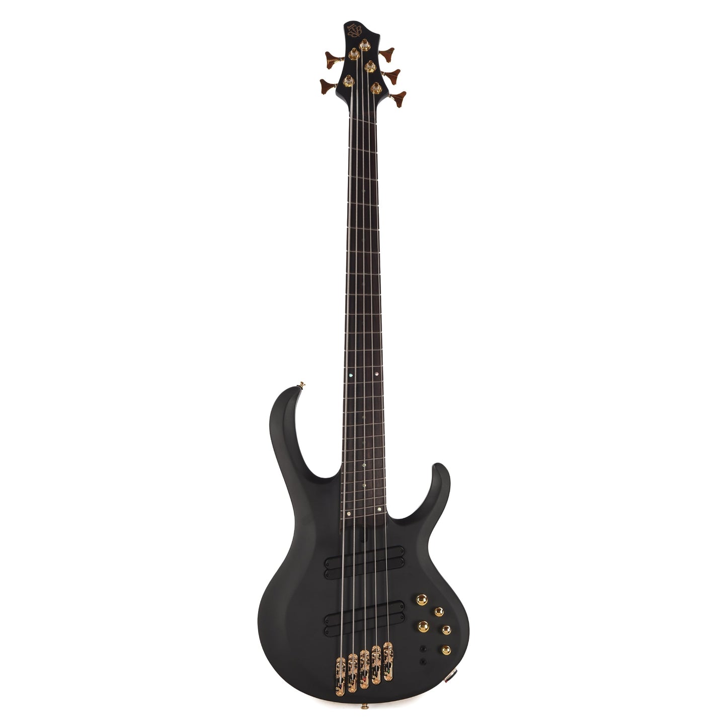 Ibanez BTB605LMBKF BTB Bass Workshop 5-String Multi Scale Electric Bass Black Flat
