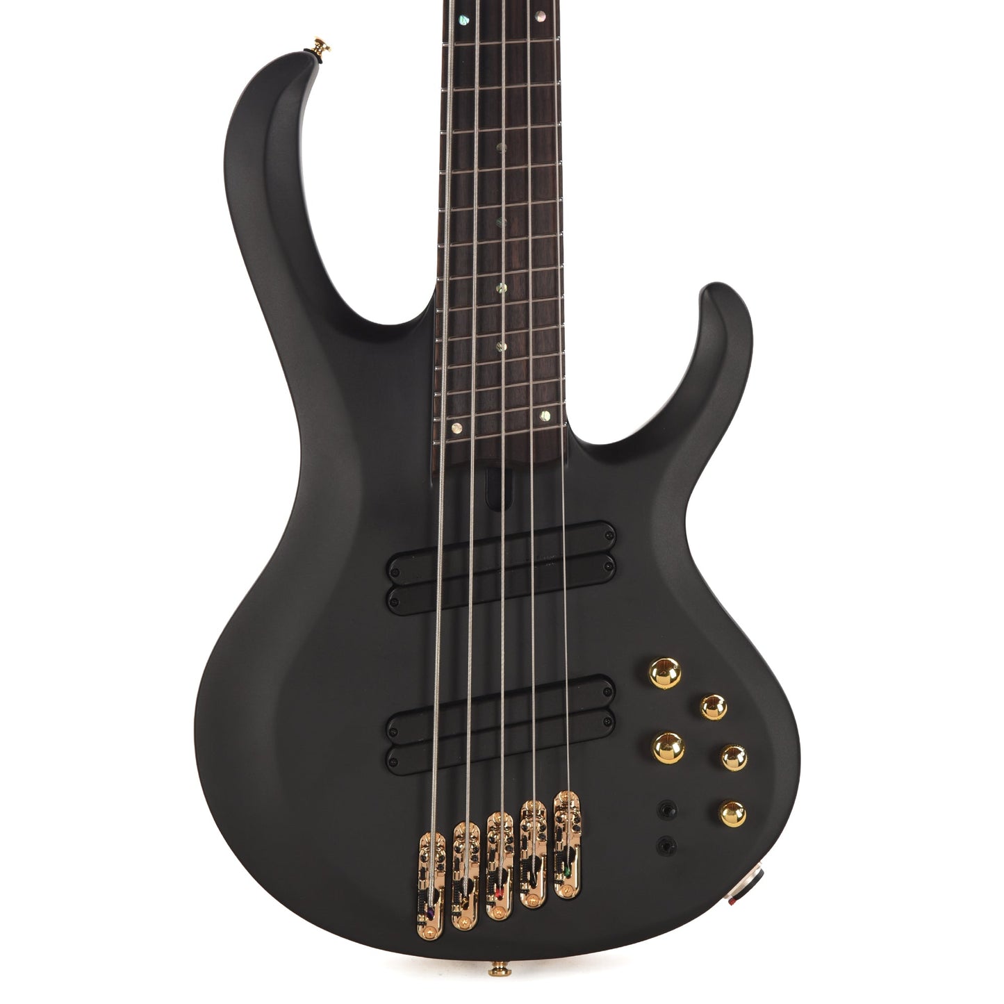 Ibanez BTB605LMBKF BTB Bass Workshop 5-String Multi Scale Electric Bass Black Flat