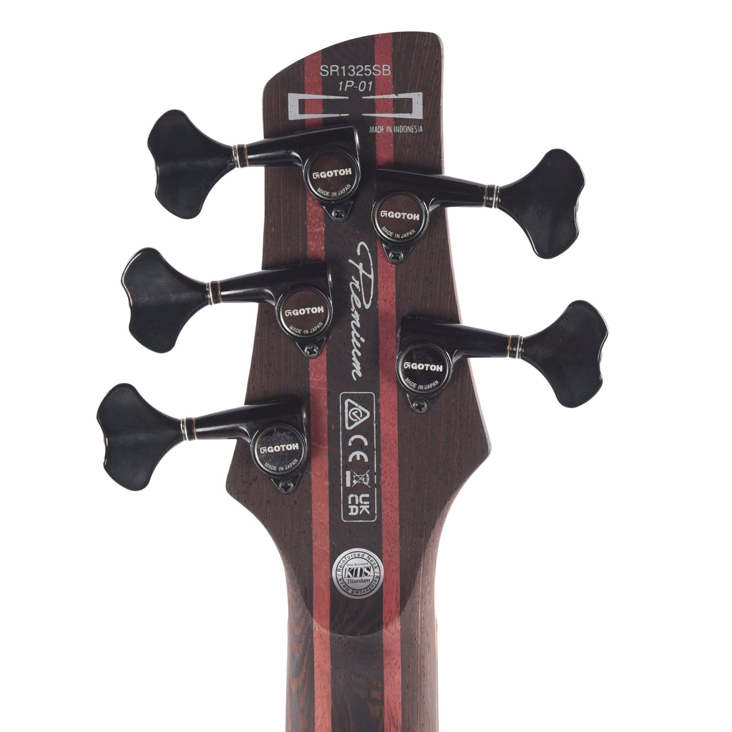 Ibanez SR1325SBIVF SR Premium 5-String Electric Bass Icebreaker Wave Flat