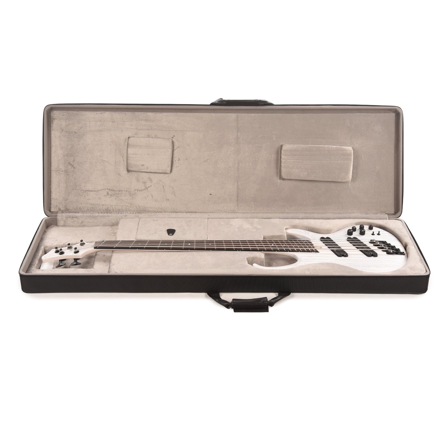 Ibanez BTB865MSTWF BTB Bass Workshop 5-String Electric Bass Multi scale Transparent White Flat