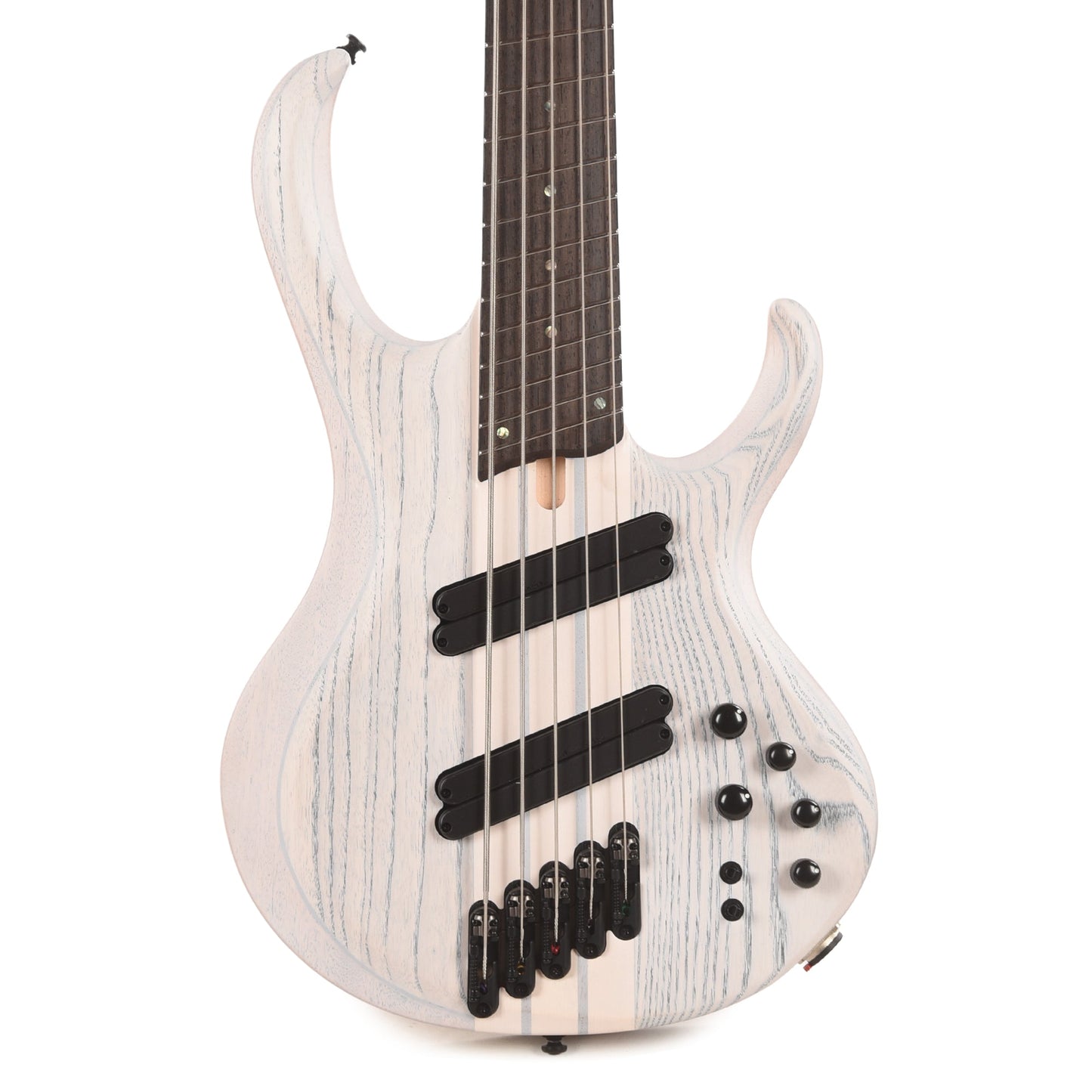 Ibanez BTB865MSTWF BTB Bass Workshop 5-String Electric Bass Multi scale Transparent White Flat