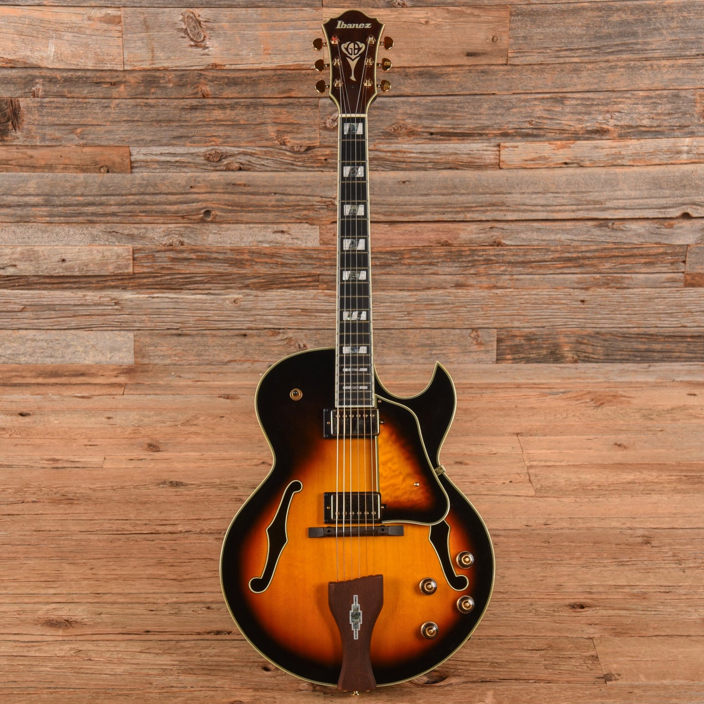 Ibanez LGB30 George Benson Signature Sunburst 2023