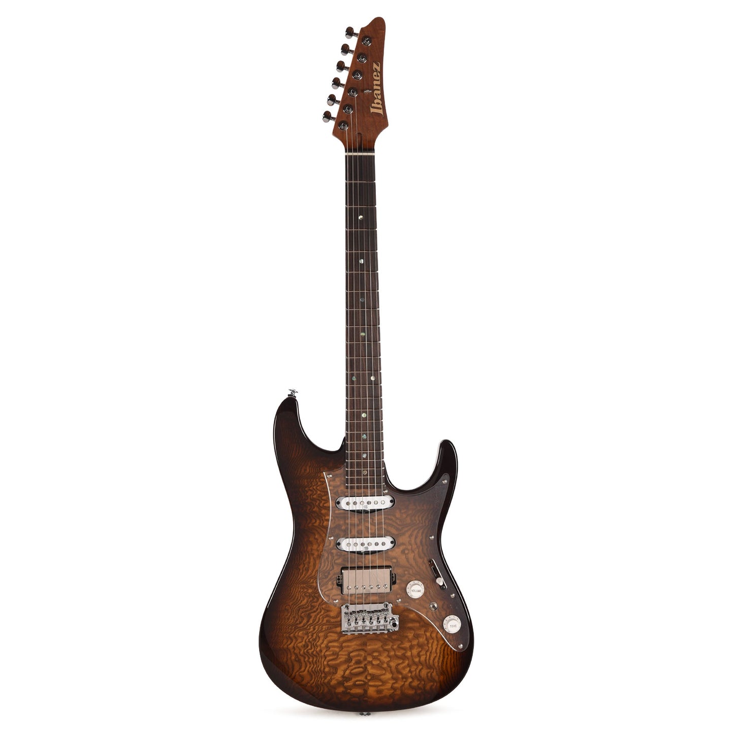 Ibanez AZ2204NJATS AZ Prestige Electric Guitar Tobacco Sunburst