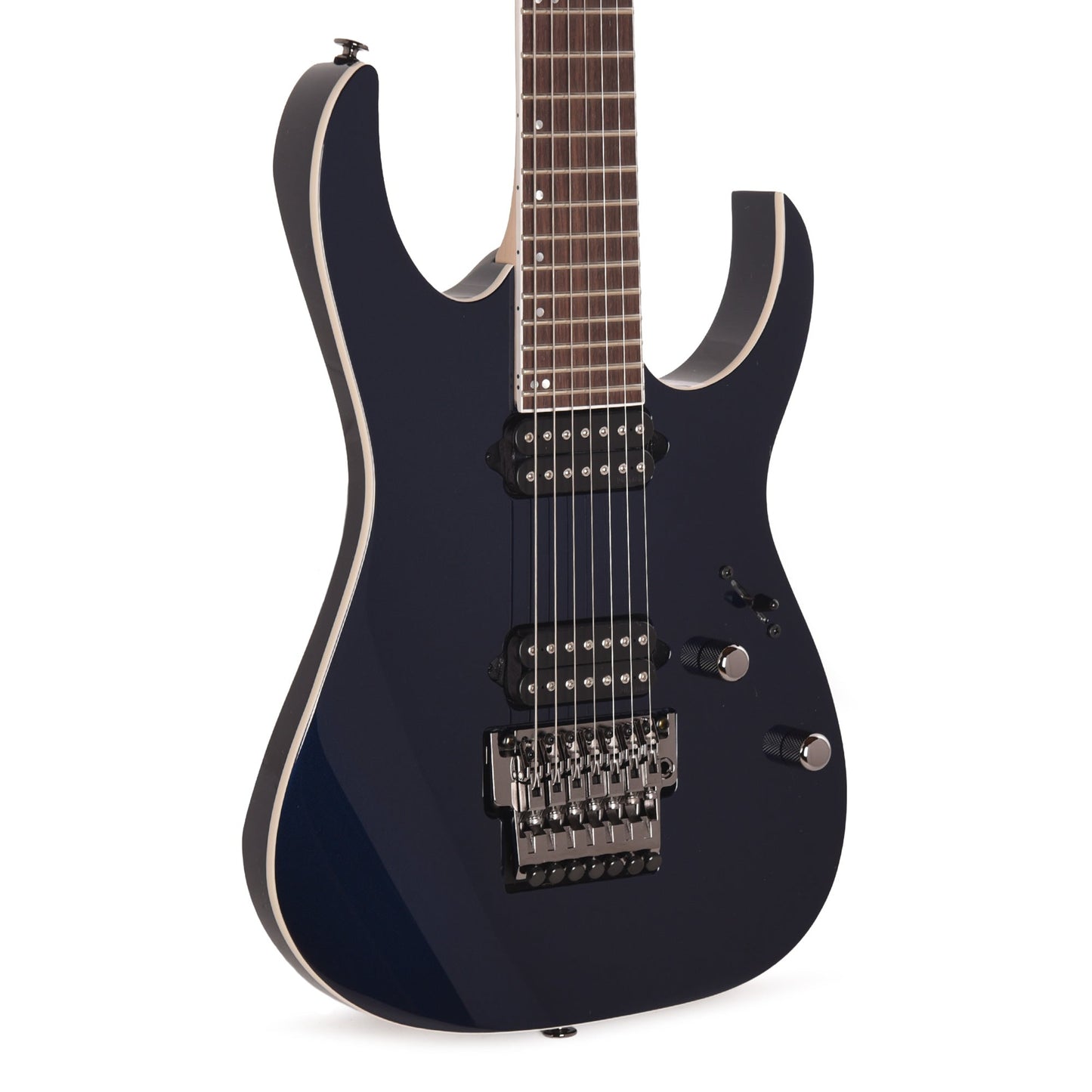 Ibanez RG2027RXLDTB RG Prestige 7-String Electric Guitar Dark Tide Blue