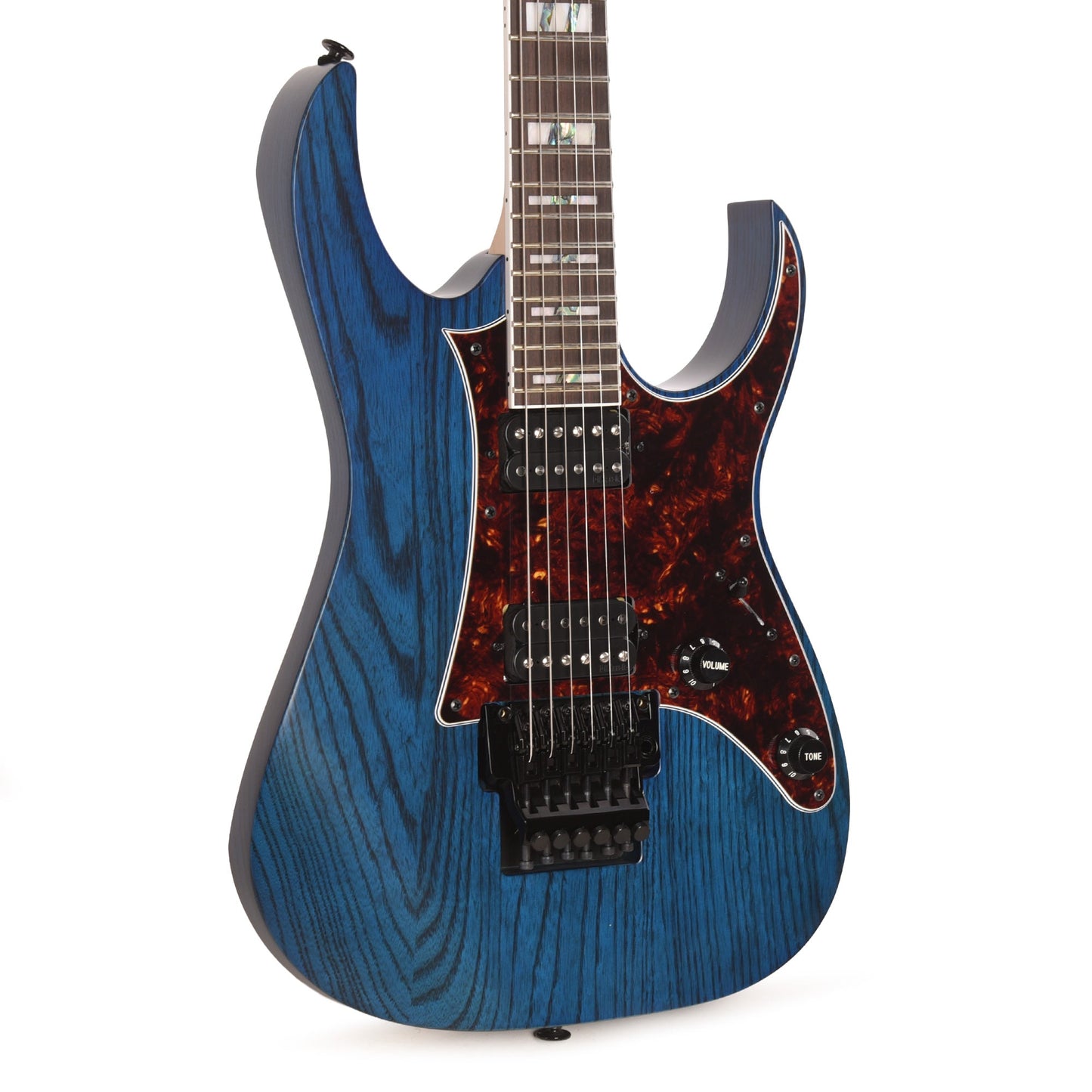 Ibanez RG653DXTDF RG Prestige Electric Guitar Transparent Deep Blue Flat