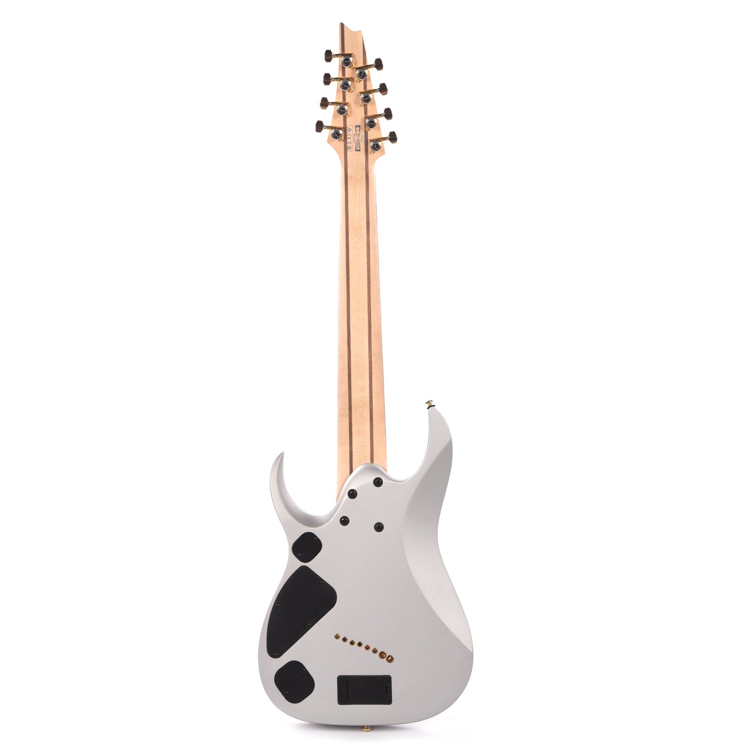 Ibanez RGDMS8CSM Axe Design Lab Multi-Scale 8-String Electric Guitar Classic Silver Matte