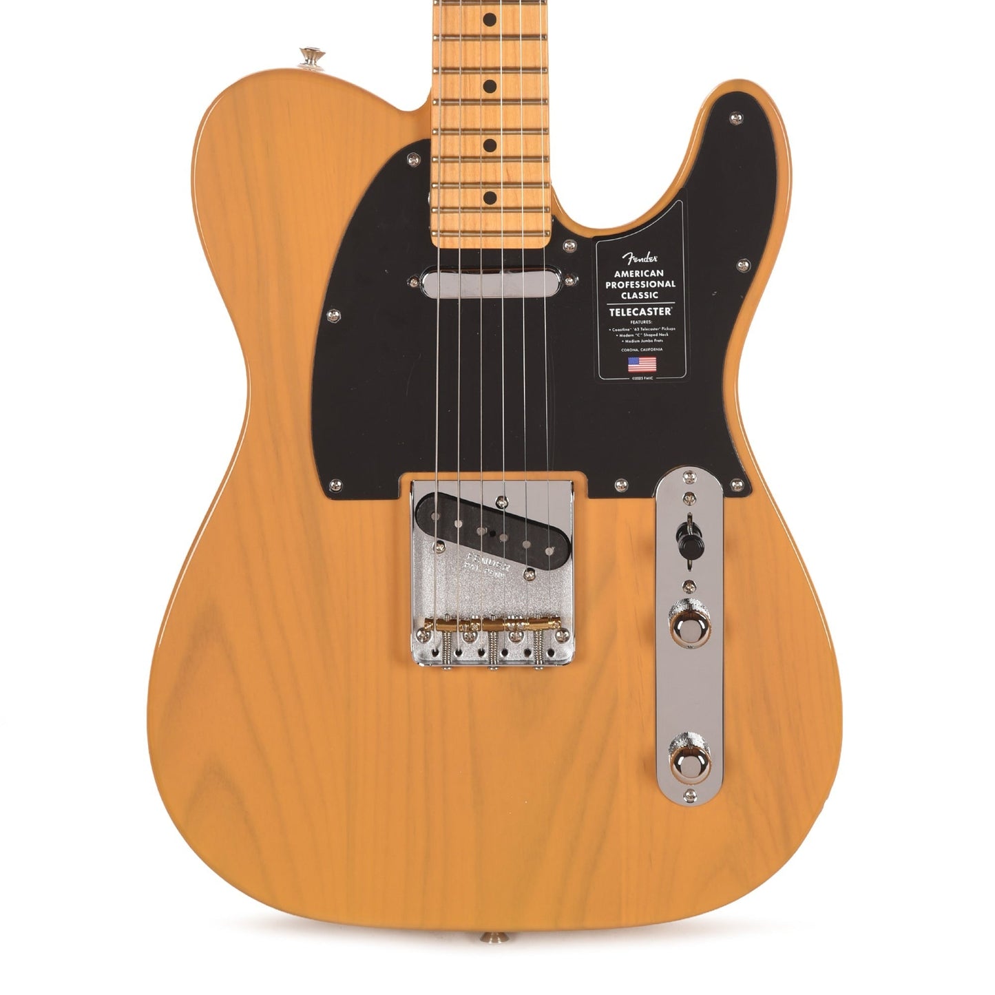 Fender American Professional Classic Telecaster Butterscotch Blonde