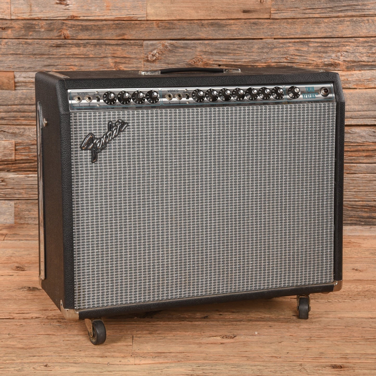 Fender Twin Reverb 2-Channel 135-Watt 2x12" Guitar Combo Amp 1980