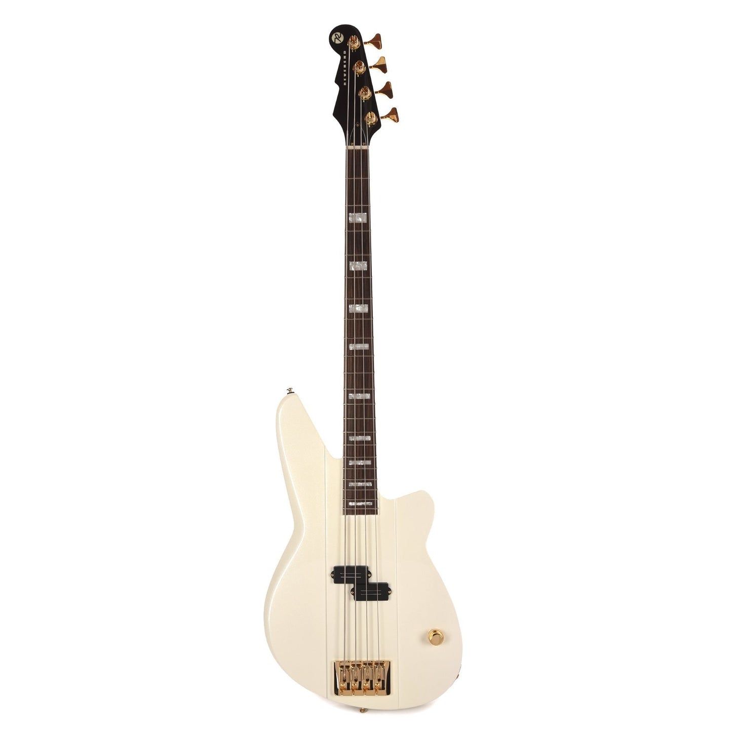 Reverend Meshell Ndegeocello Fellowship Bass Guitar Pearl White