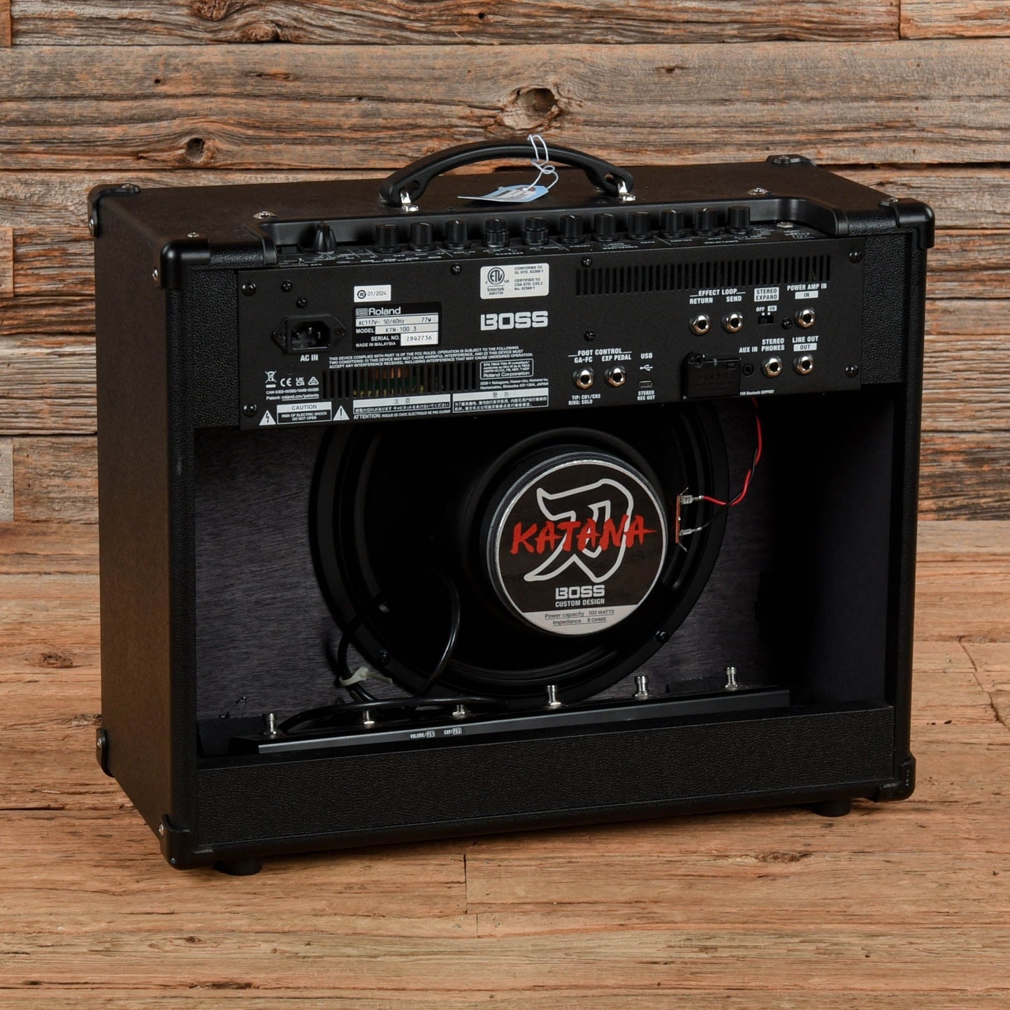 Boss Katana-100 Gen 3 100-Watt 1x12" Digital Modeling Guitar Combo