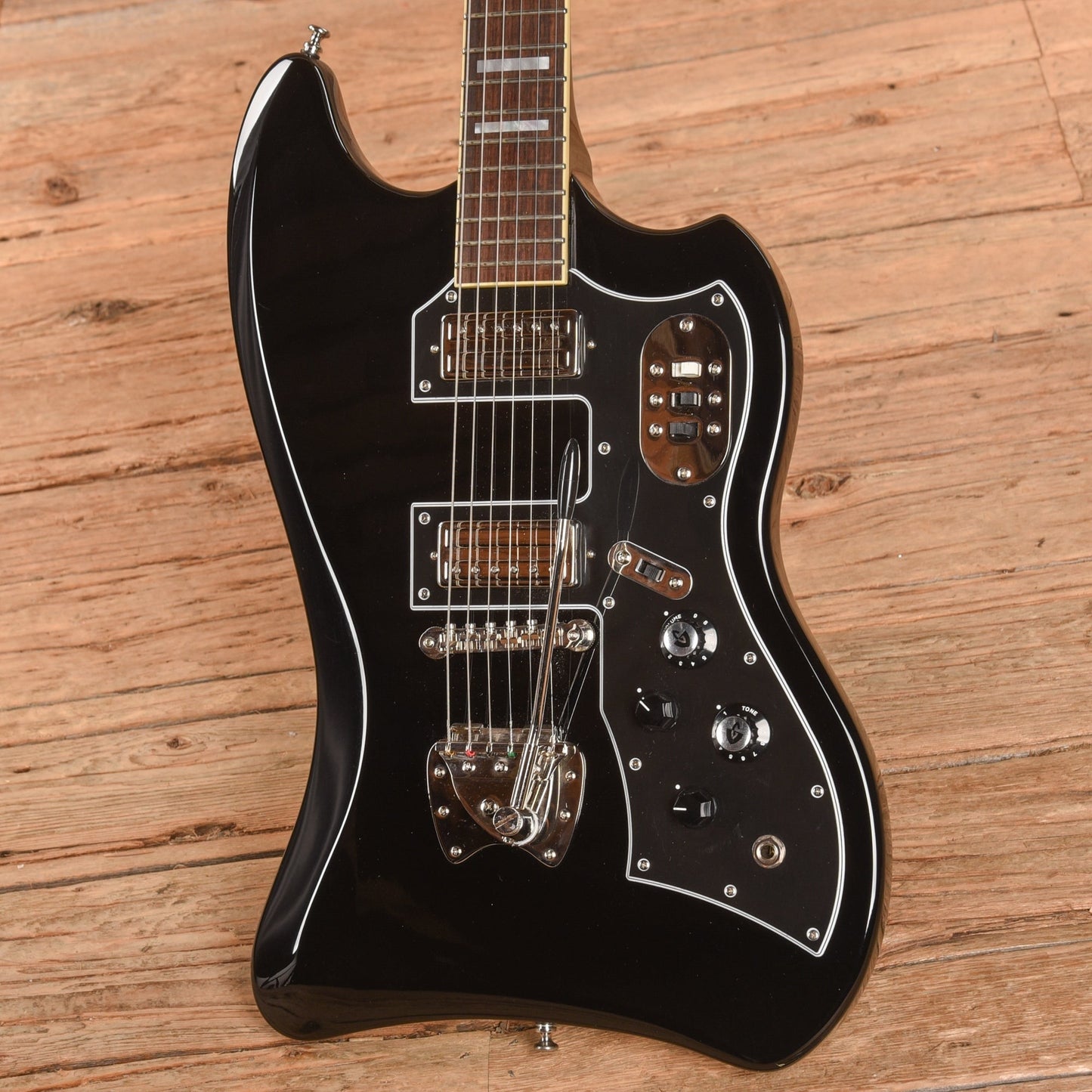 Guild Newark St. Collection S-200 T-Bird Black 2019