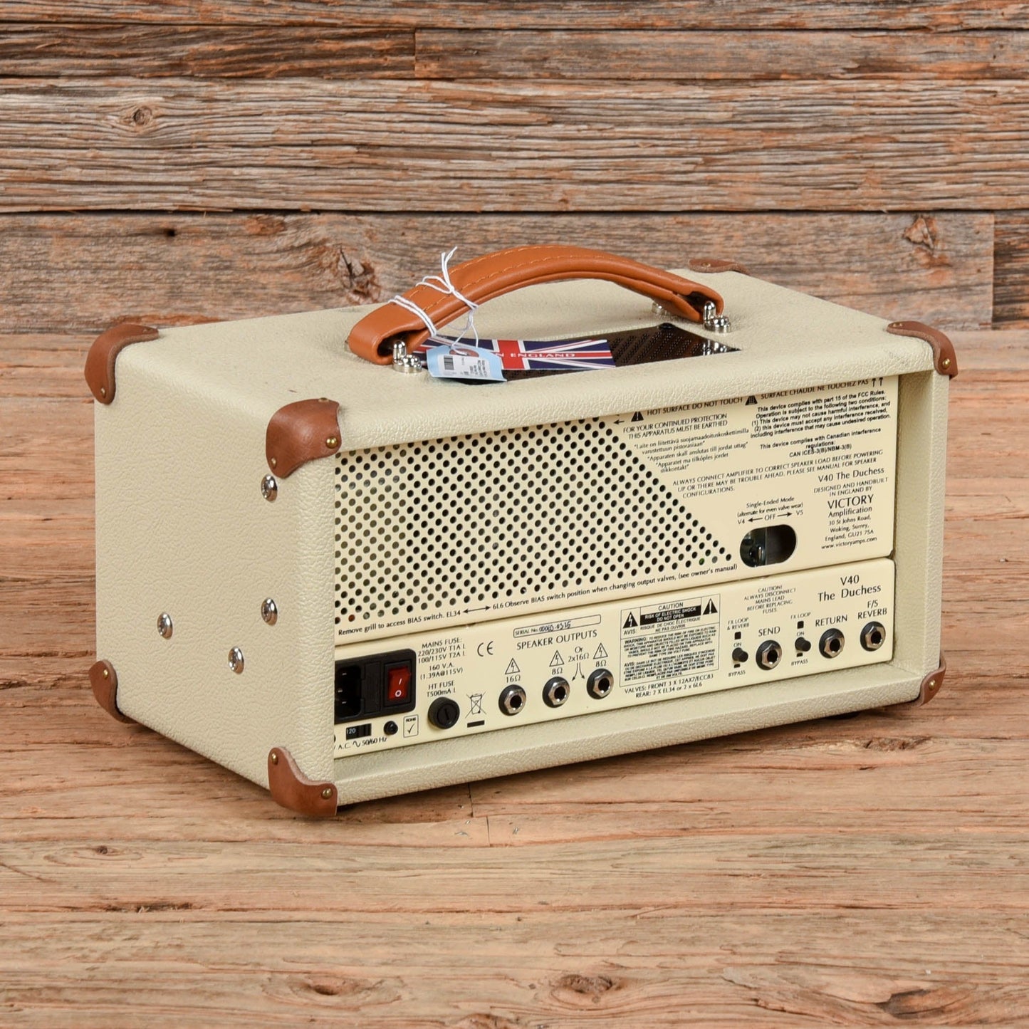Victory Amps V40 The Duchess Compact 42-Watt Guitar Amp Head