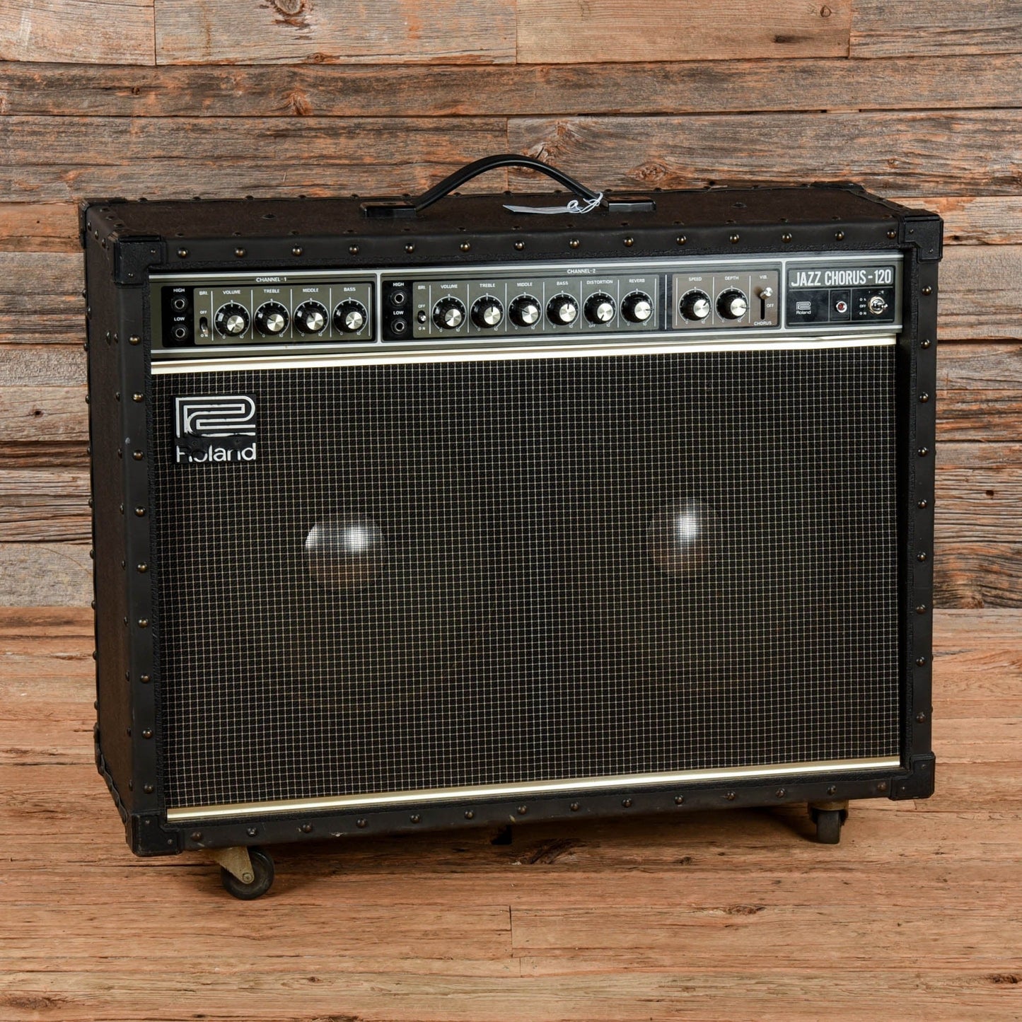 Roland JC-120 Jazz Chorus 2-Channel 120-Watt 2x12" Guitar Combo Amp 1980s