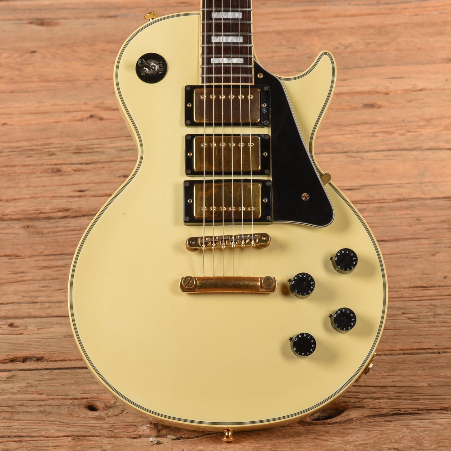 Greco 3-Pickup Custom White 1980s