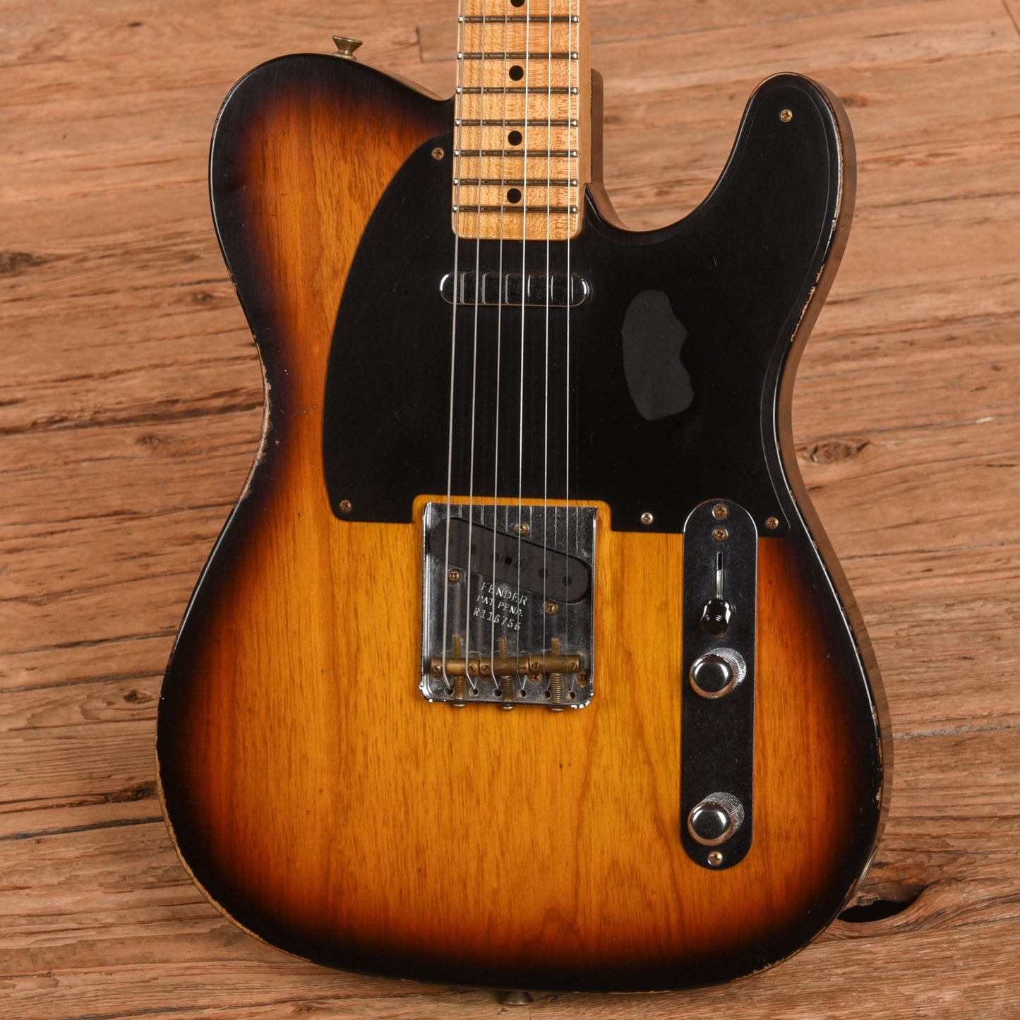Fender Custom Shop '50s Telecaster Relic Sunburst 2022