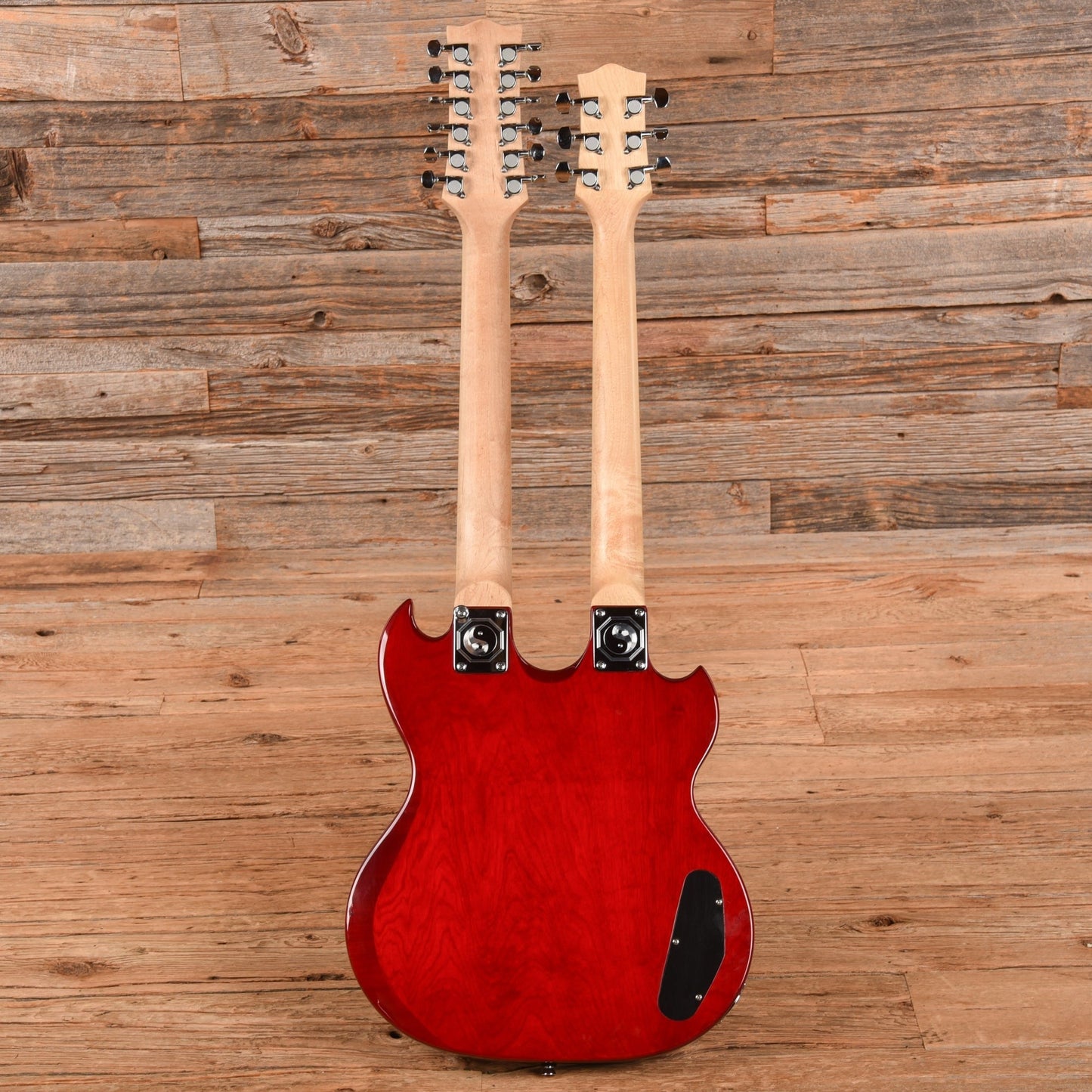Jay Turser Doubleneck Red LEFTY